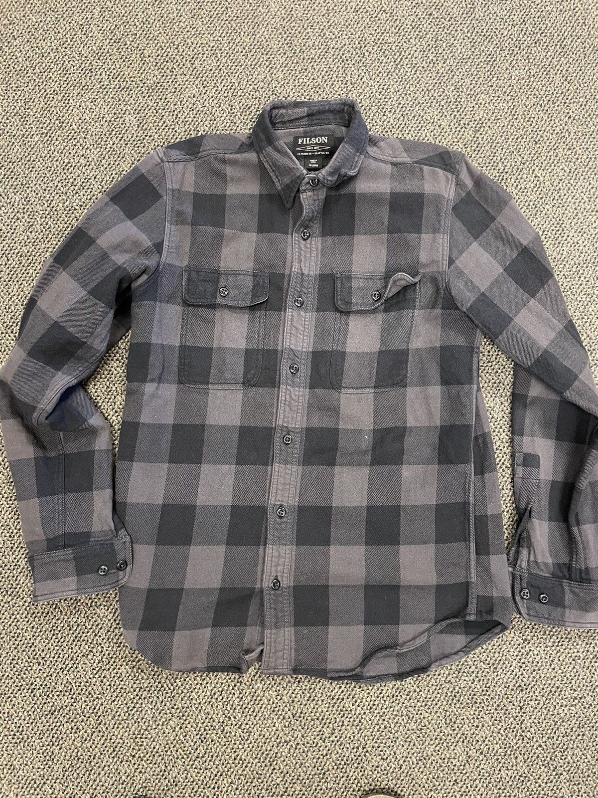 Filson Check Print Flannel Chores Shirt Size US M / EU 48-50 / 2 - 2 Thumbnail