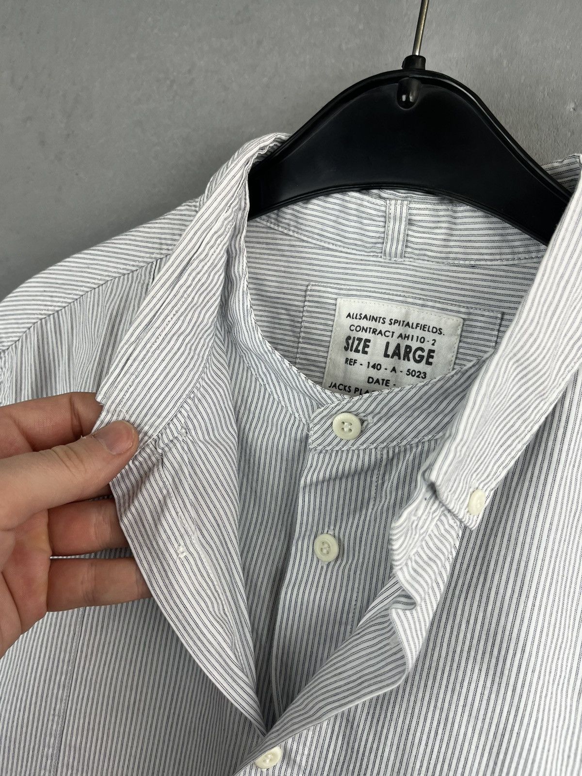 Allsaints Allsaints avant garde shirt Size US L / EU 52-54 / 3 - 5 Thumbnail