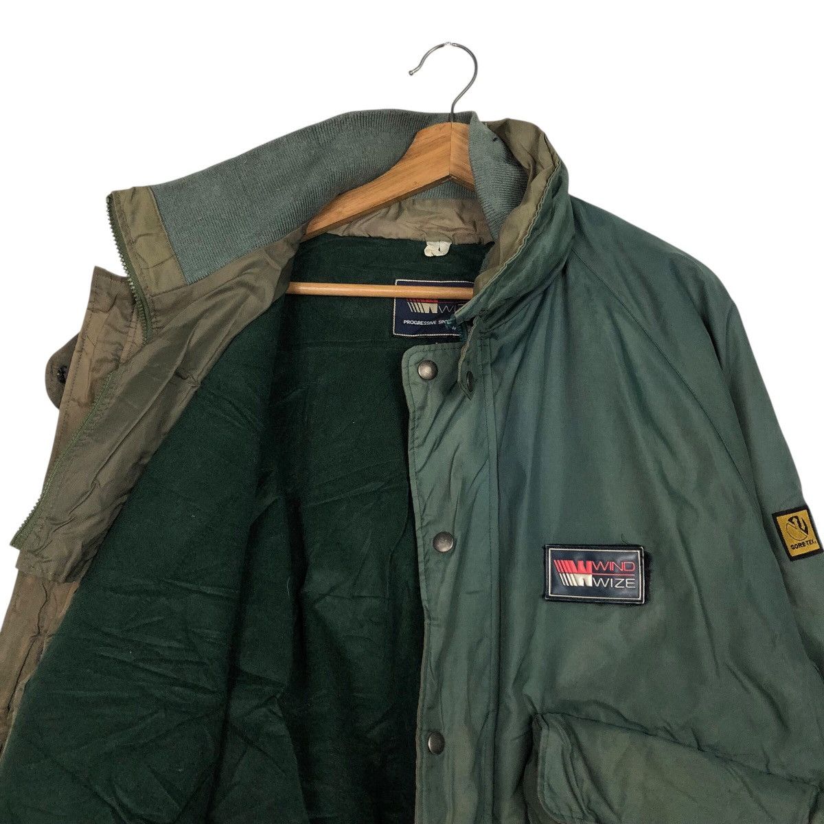 Japanese Brand 📌Vintage Bomber Jacket Wind Wize X Goretex Issey Miyake Size US L / EU 52-54 / 3 - 13 Thumbnail