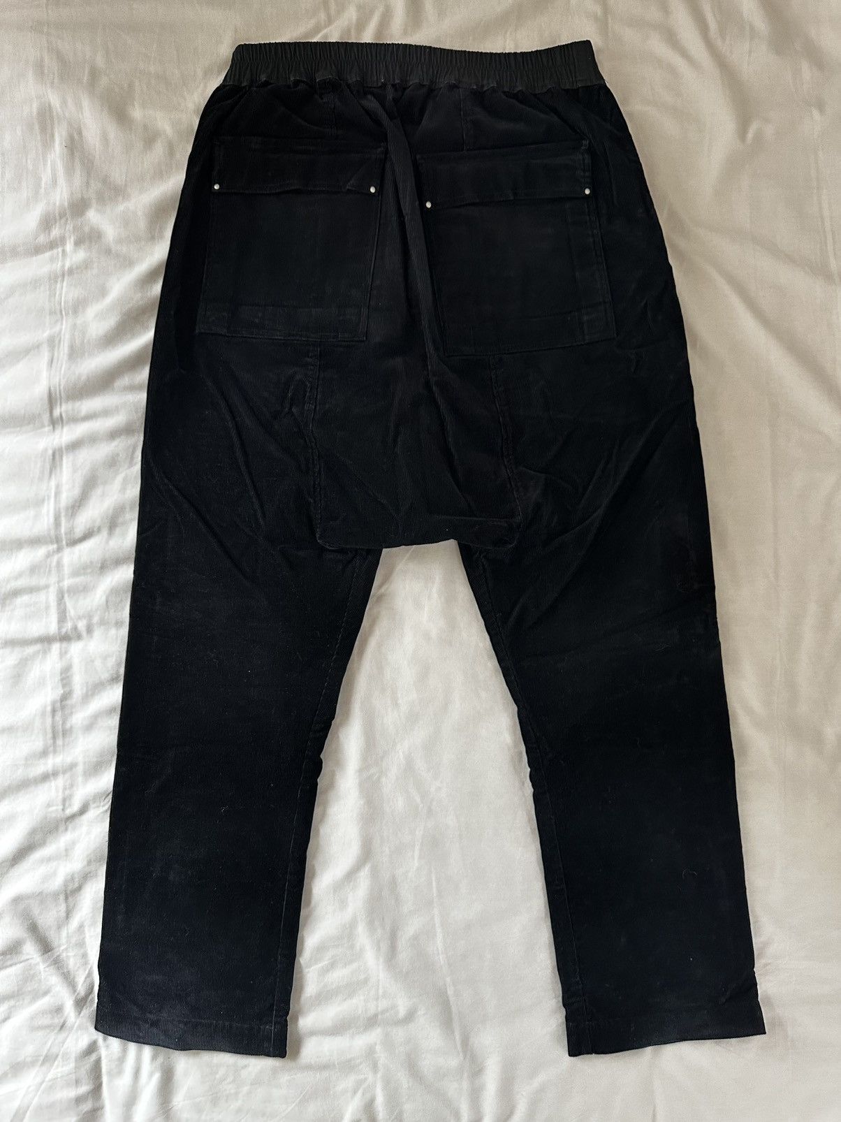 Rick Owens Rick Owens Corduroy Drawstring Pants Size US 36 / EU 52 - 3 Thumbnail