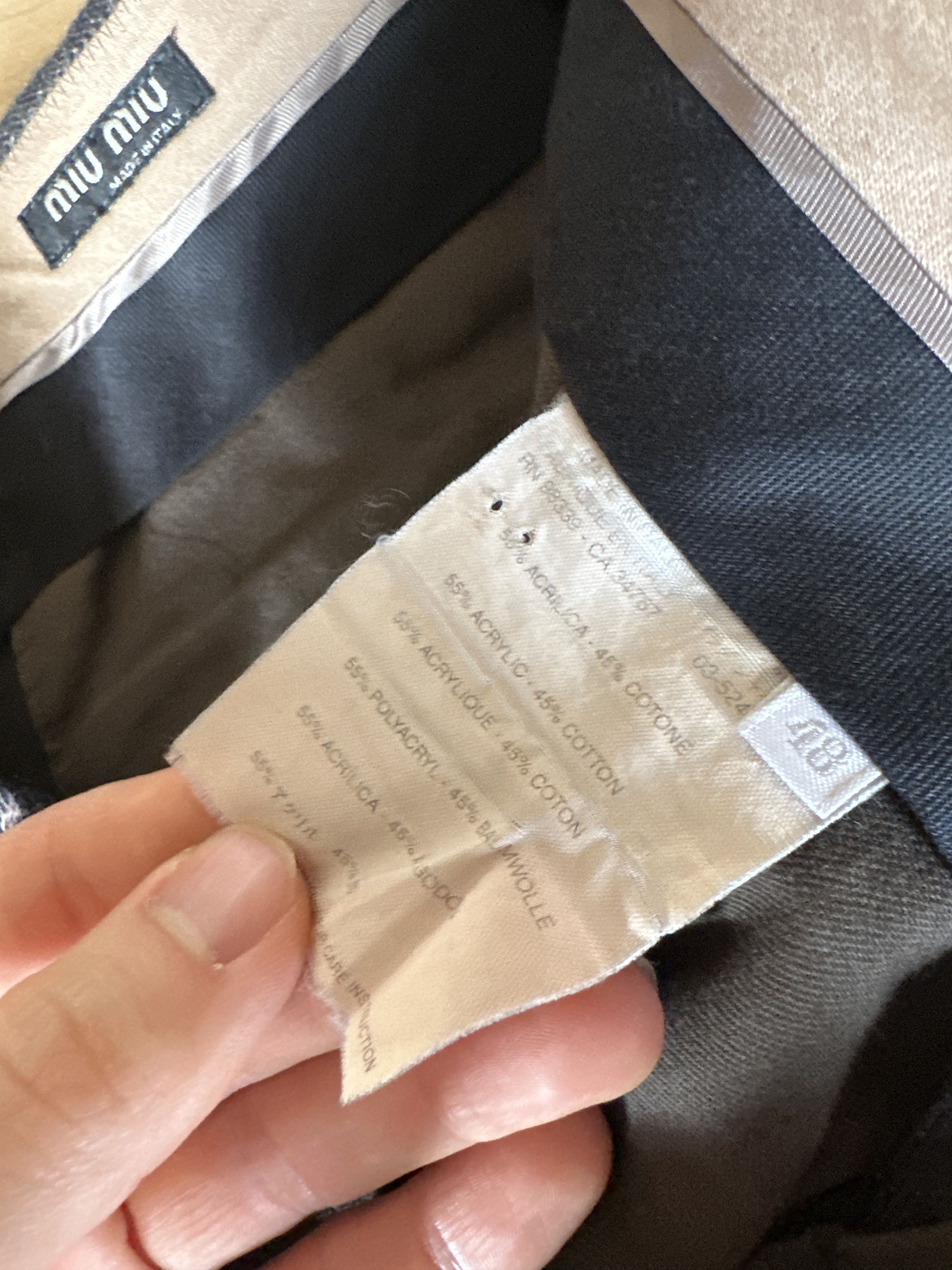 Miu Miu Miu Miu Pleated Trousers Size US 32 / EU 48 - 7 Thumbnail