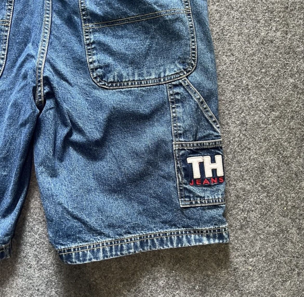 Tommy Hilfiger Vintage rare Tommy Hilfiger overalls Jorts Size US 33 - 5 Thumbnail