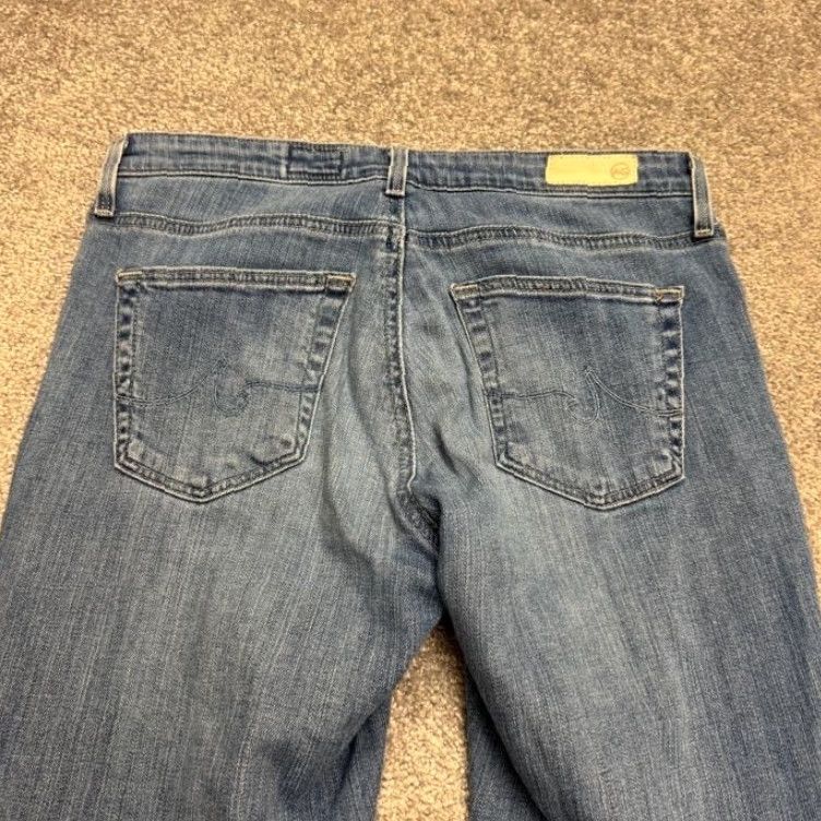 Denime VINTAGE not included; AG Adriano Goldschmied Legging Ankle Jeans Womens 26R Denim Skinny 5-Pocket Blue Medium Gilded City Streetwear Mens/Womens Size 26" / US 2 / IT 38 - 5 Thumbnail