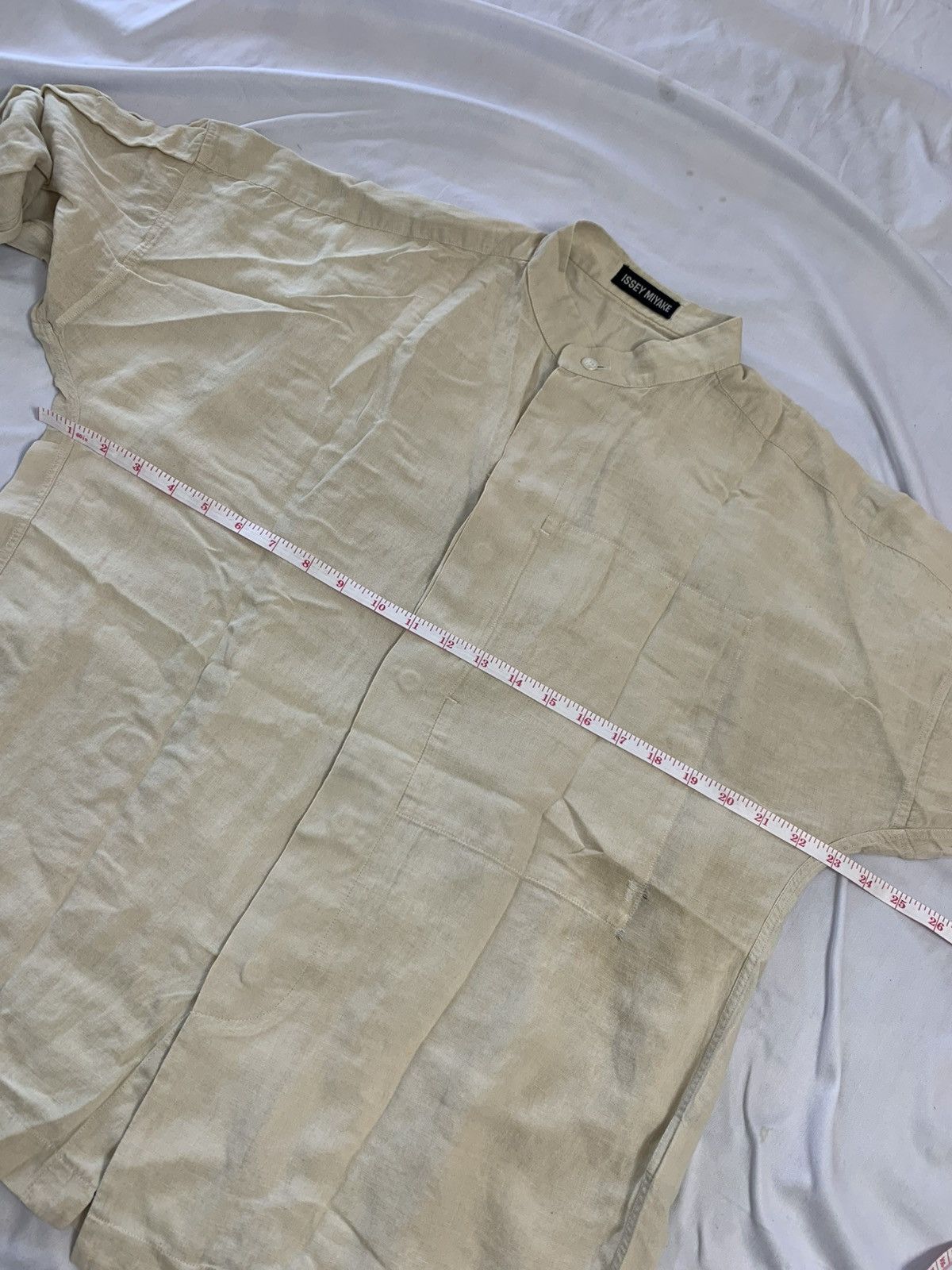 Issey Miyake Issey miyake 80s linen shirt Size US M / EU 48-50 / 2 - 11 Thumbnail
