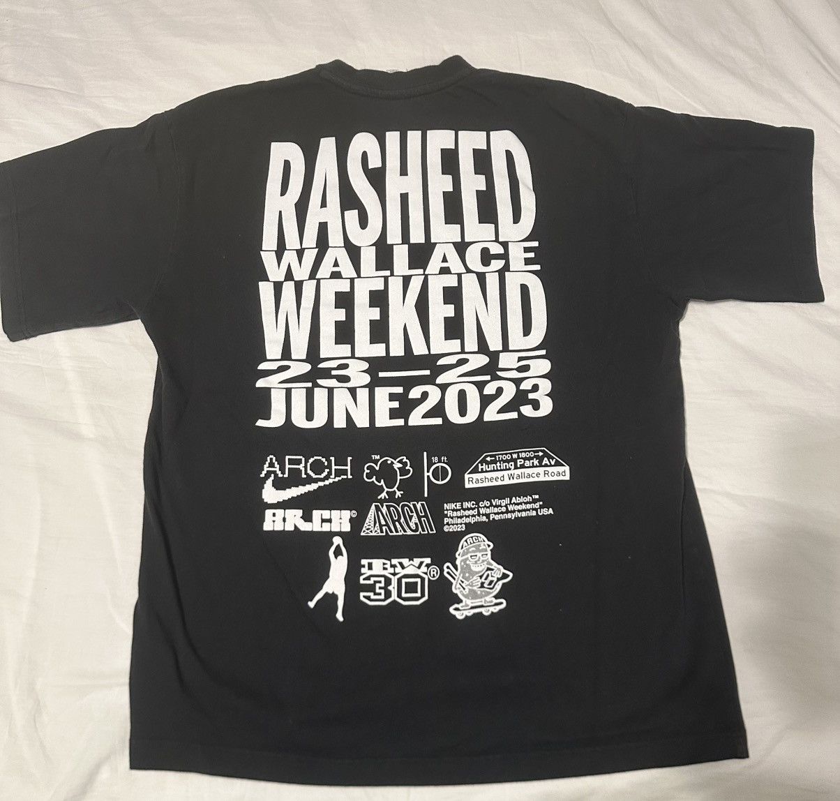 Nike × Off-White Nike x off white Rasheed Wallace weekend t shirt F&F Size US L / EU 52-54 / 3 - 1 Thumbnail
