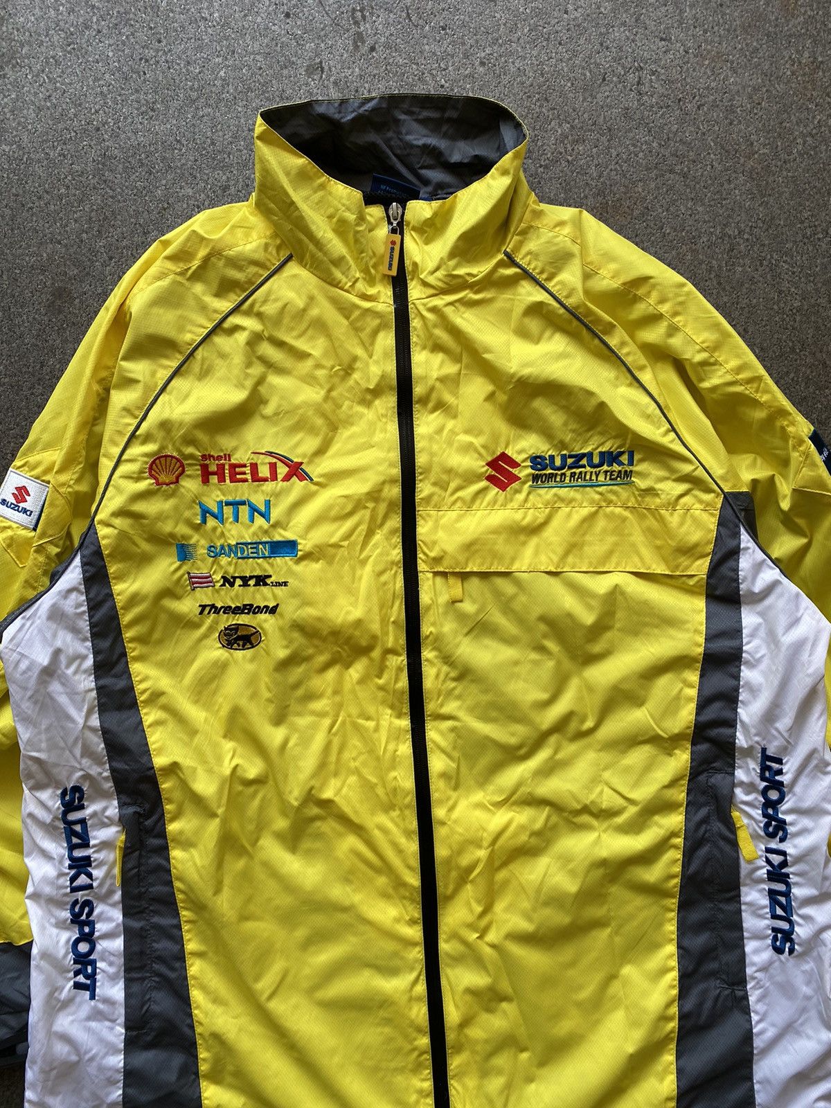 NASCAR Suzuki Team Racing Windbreaker Moto Jacket Size US XXL / EU 58 / 5 - 3 Thumbnail