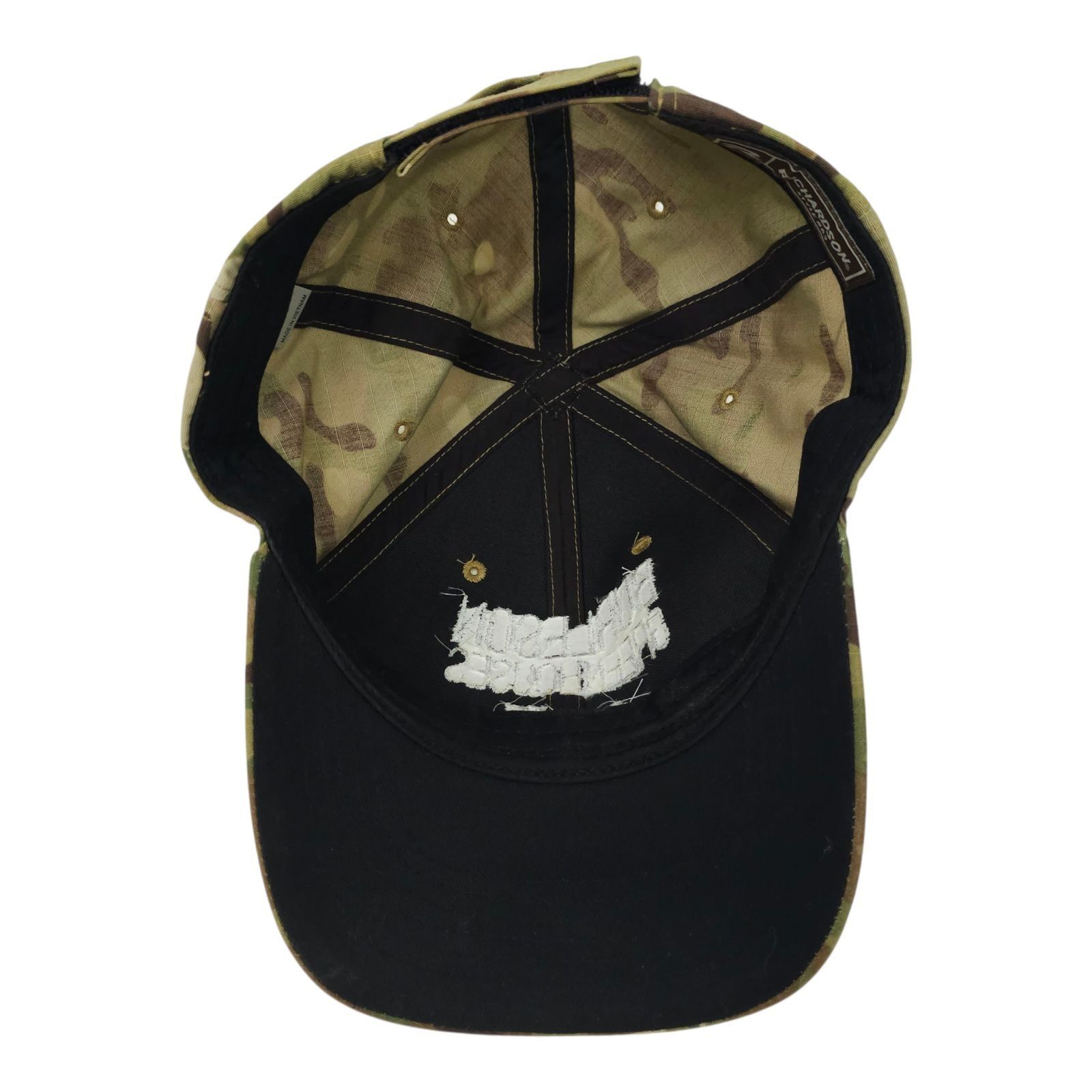 Richardson Burleson Greenhouses Camo Strapback Cap Hat Trucker Baseball Size ONE SIZE - 5 Thumbnail
