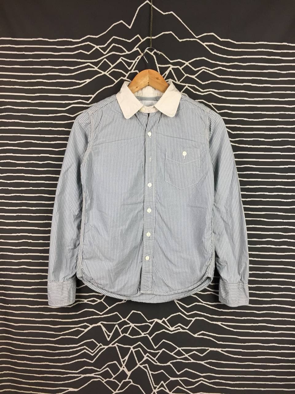 Nanamica Nanamica Japanese Brand Striped Button Up Shirt Size US S / EU 44-46 / 1 - 1 Thumbnail