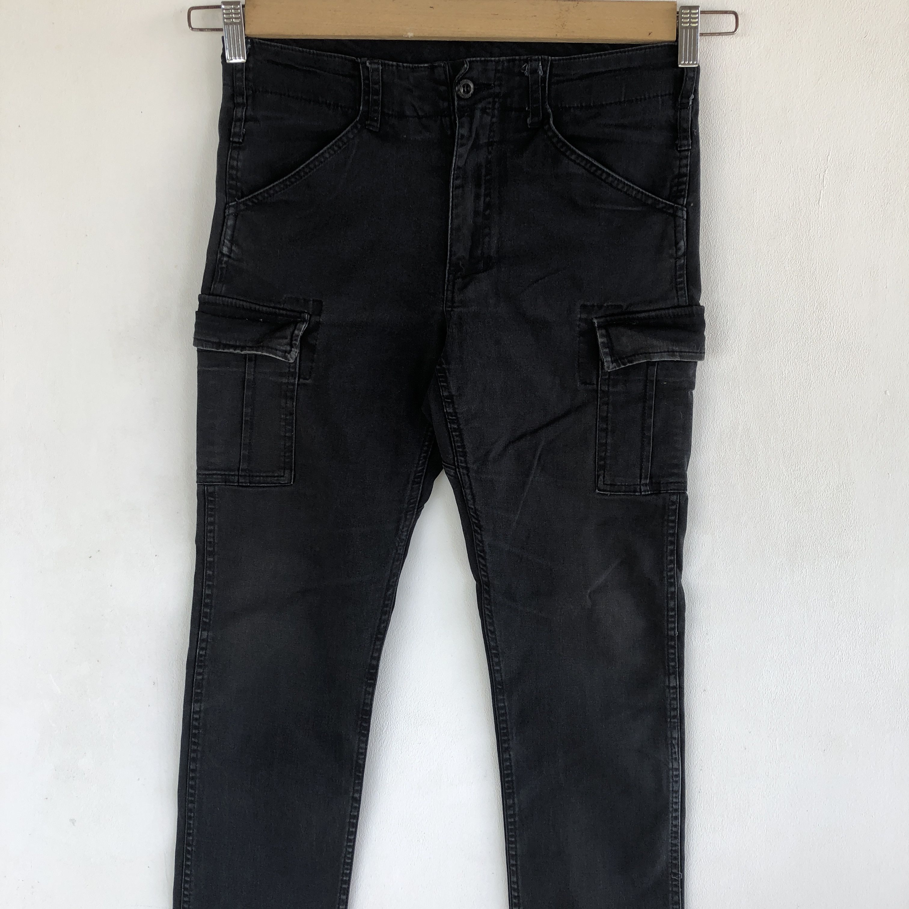 Japanese Brand × Vintage Vintage Japanese Cargo Pants Multi Pocket Tactical Trousers Size 28" / US 6 / IT 42 - 3 Thumbnail
