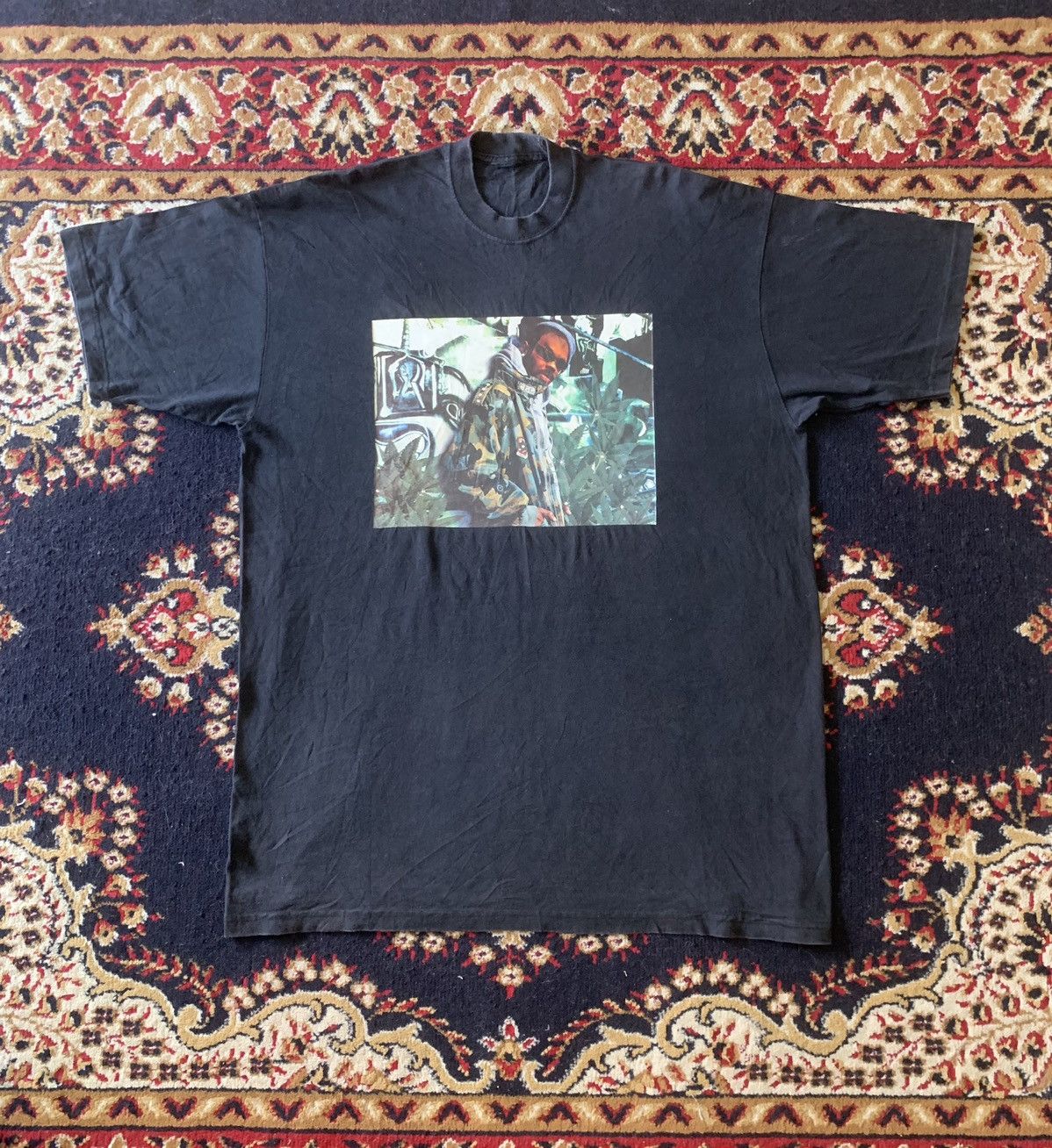 Rap Tees × Vintage Vintage Juicy J Mixtape Weed Graphic Hip Hop Rap Tee Size US XXL / EU 58 / 5 - 1 Thumbnail