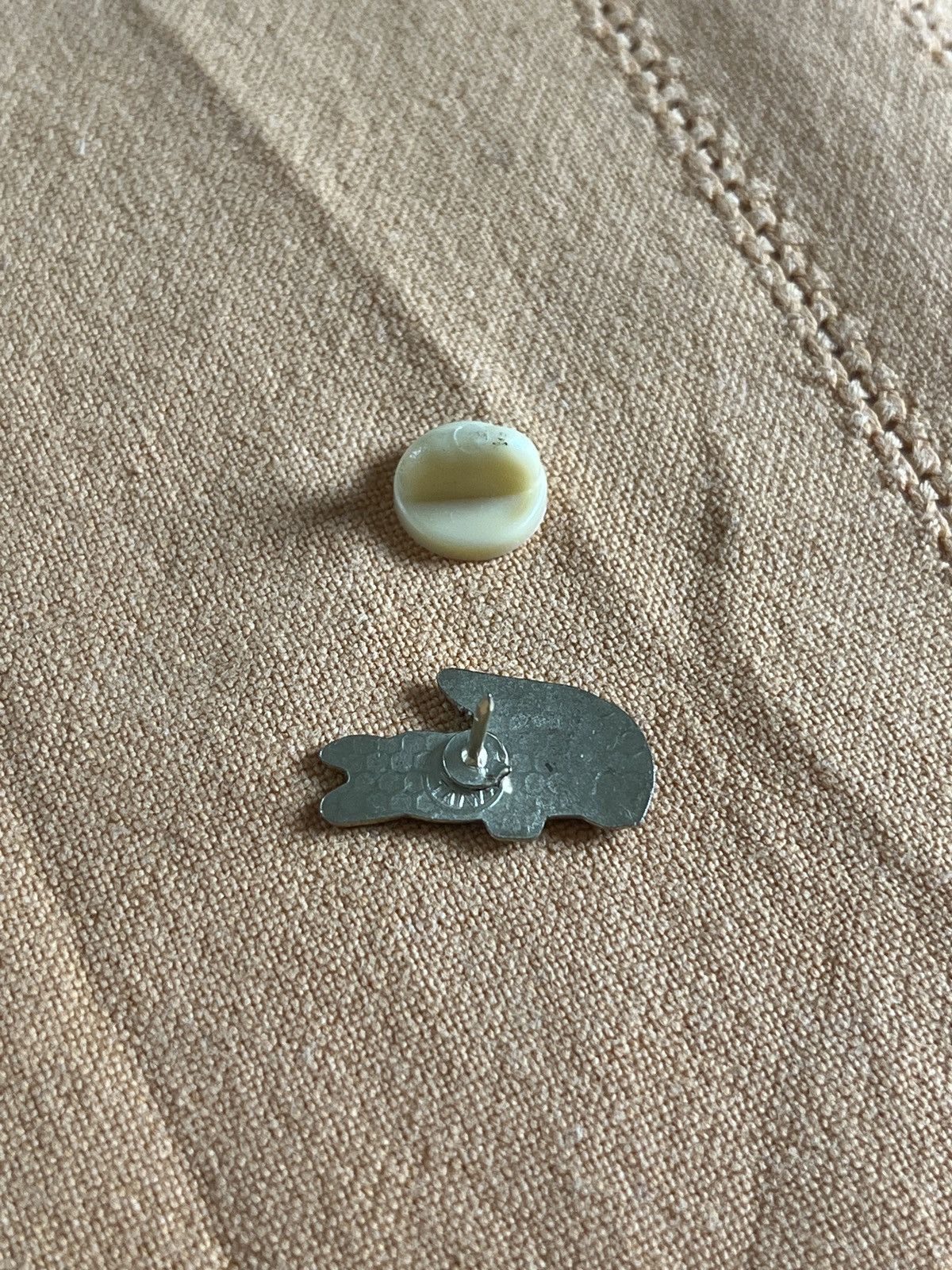 Lacoste Lacoste vintage logo pin Size ONE SIZE - 5 Thumbnail