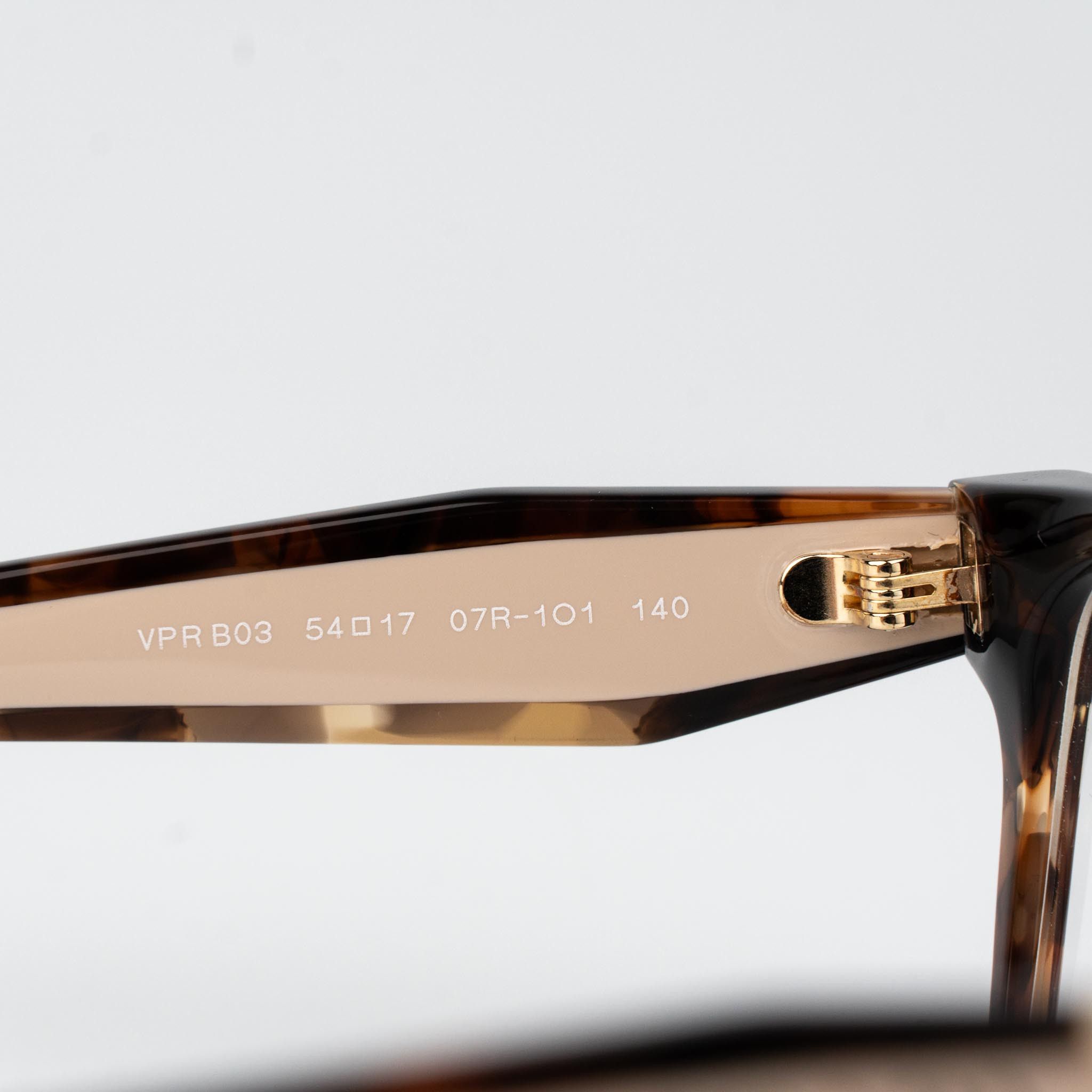 Prada Prada Women Eyeglasses Square PRB03V 07R1O1 NEW AUTHENTIC Size ONE SIZE - 6 Thumbnail