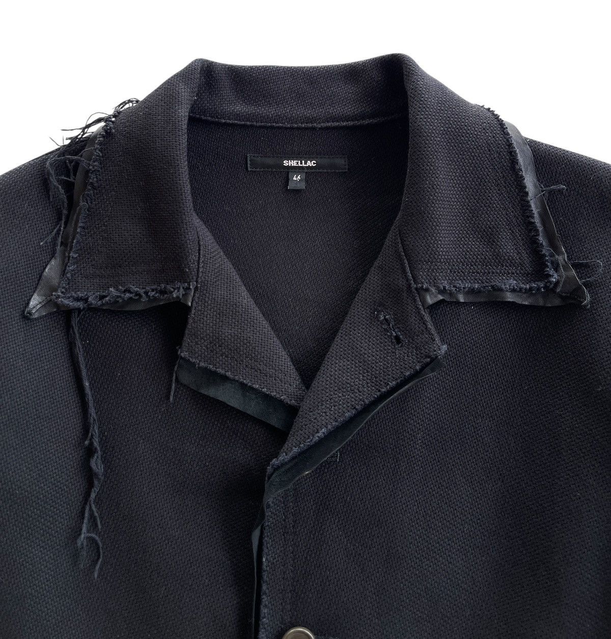 Shellac Unfinished Cut off Fringe Jacket Size US S / EU 44-46 / 1 - 2 Thumbnail