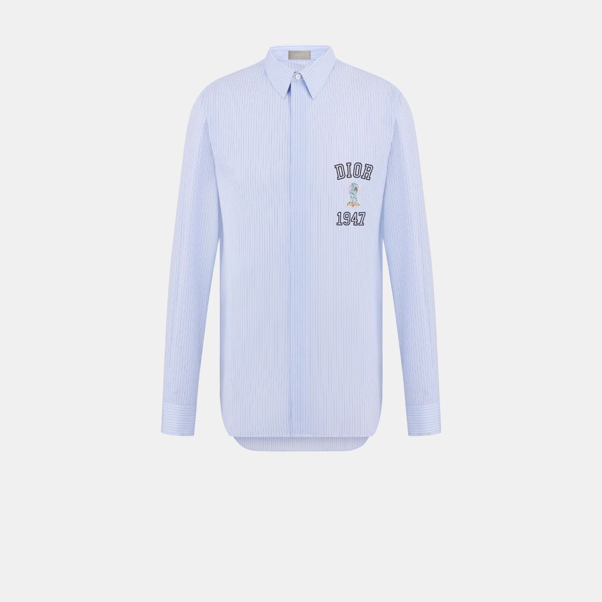 Dior o1bcso1str0226 Bobby Shirt in Blue Size US XL / EU 56 / 4 - 1 Thumbnail