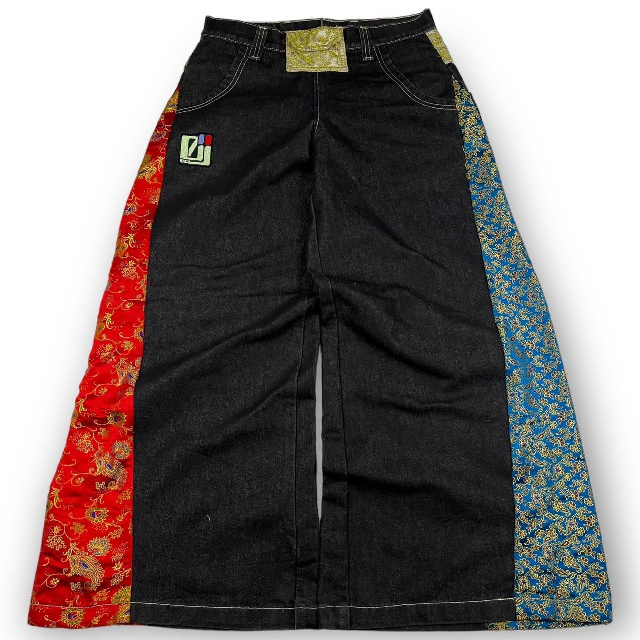 JNCO JNCO Men's Black Jeans Size US 30 / EU 46 - 2 Thumbnail