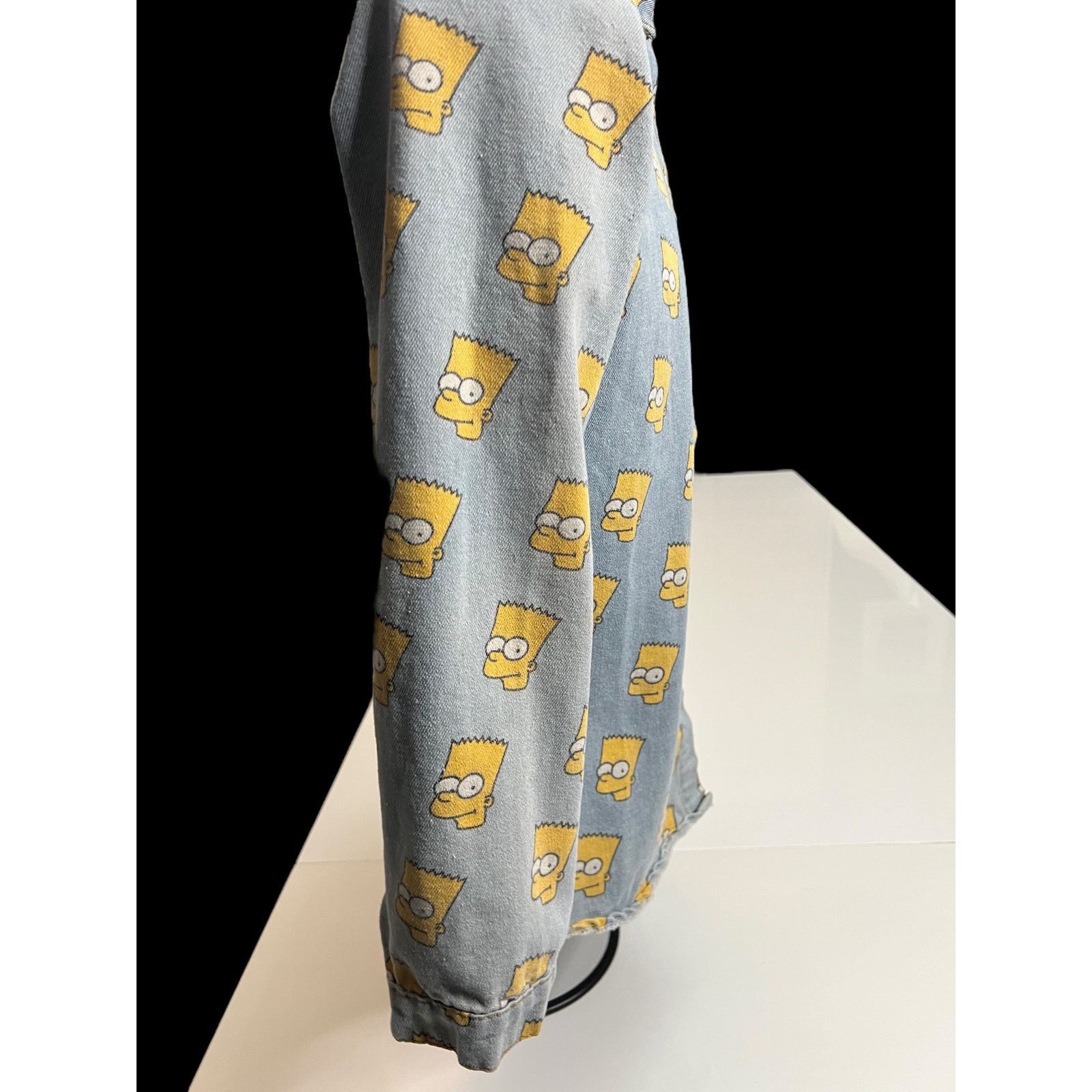 The Simpsons Vintage 90s Bart Simpson Denim Jacket - All Woman’s Jacket Size M / US 6-8 / IT 42-44 - 10 Thumbnail