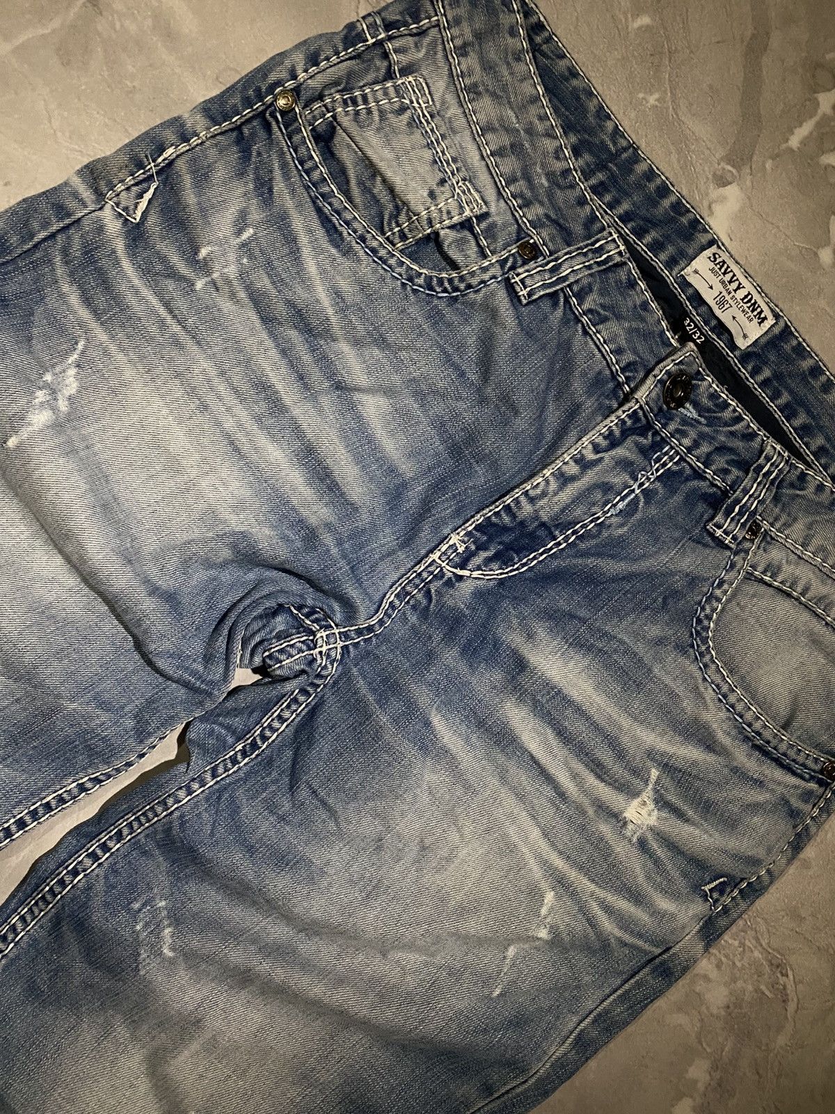 Vintage Slim Rap Swag Drip / Fresh Underground Style / Japan Tokyo Size US 32 / EU 48 - 4 Thumbnail