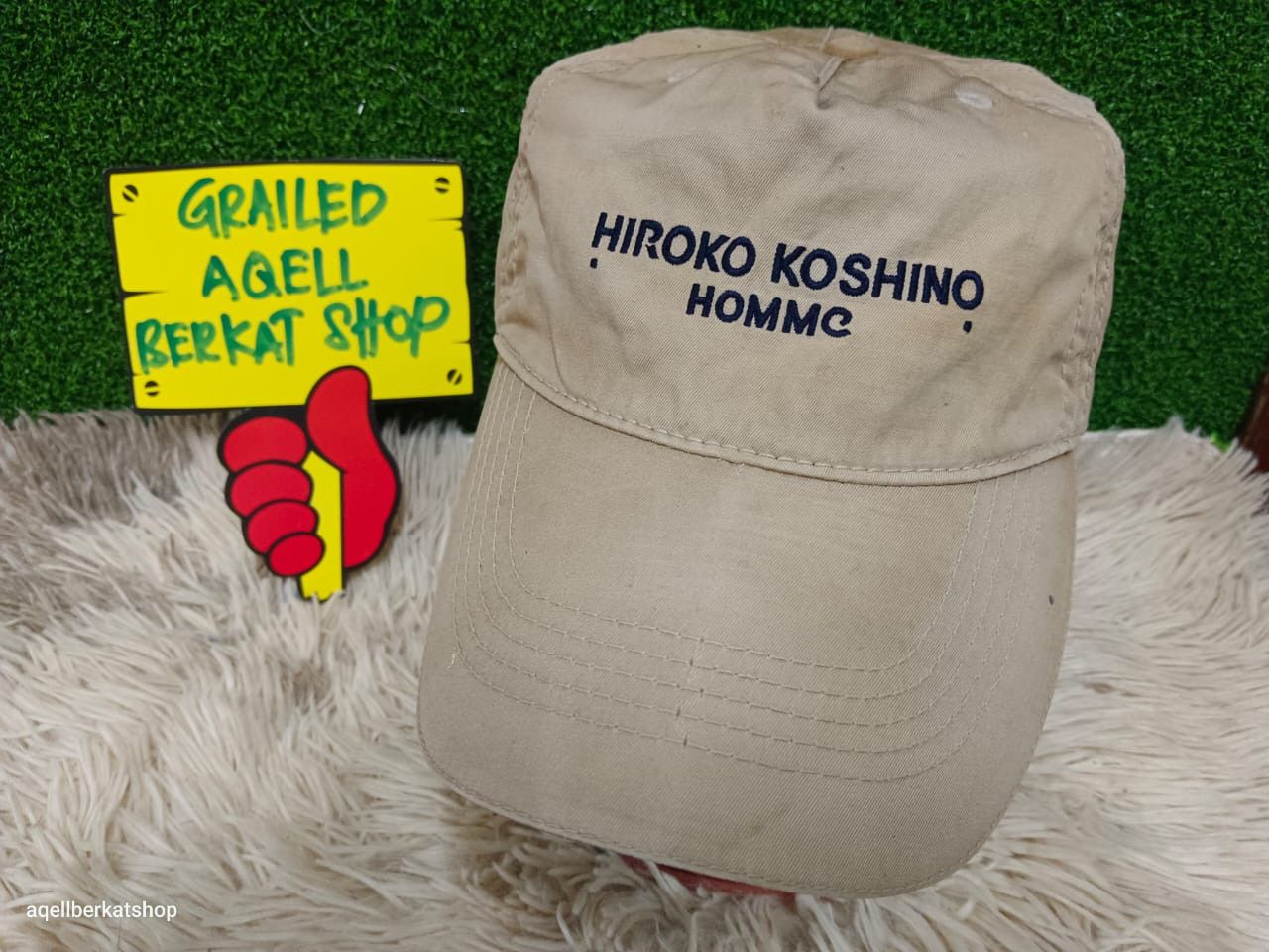 Japanese Brand Hiroko KOSHINO Homme Cap Size ONE SIZE - 1 Thumbnail