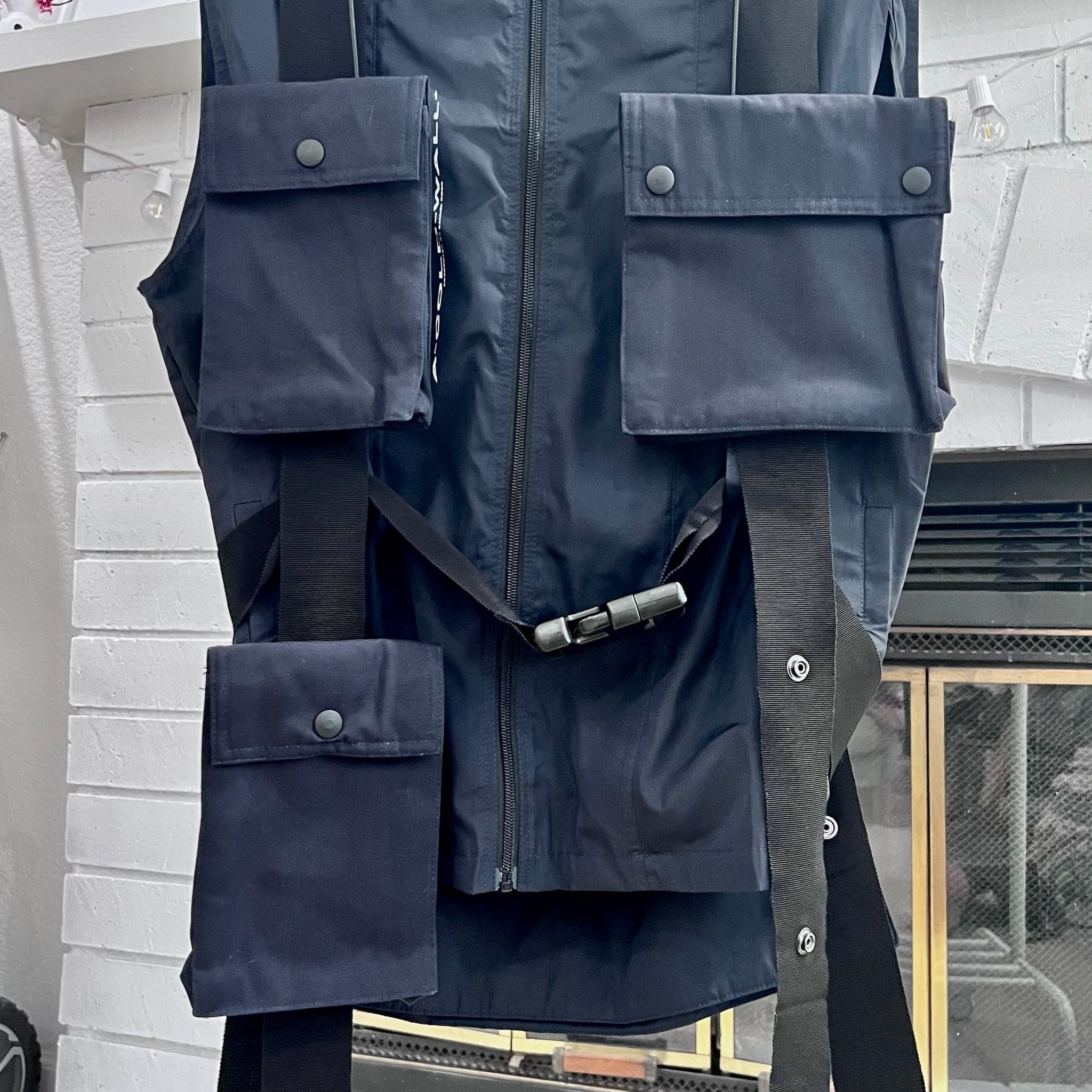 A-COLD-WALL* A-Cold-Wall* Collared Utility Vest Multiple Pockets Size US M / EU 48-50 / 2 - 4 Thumbnail