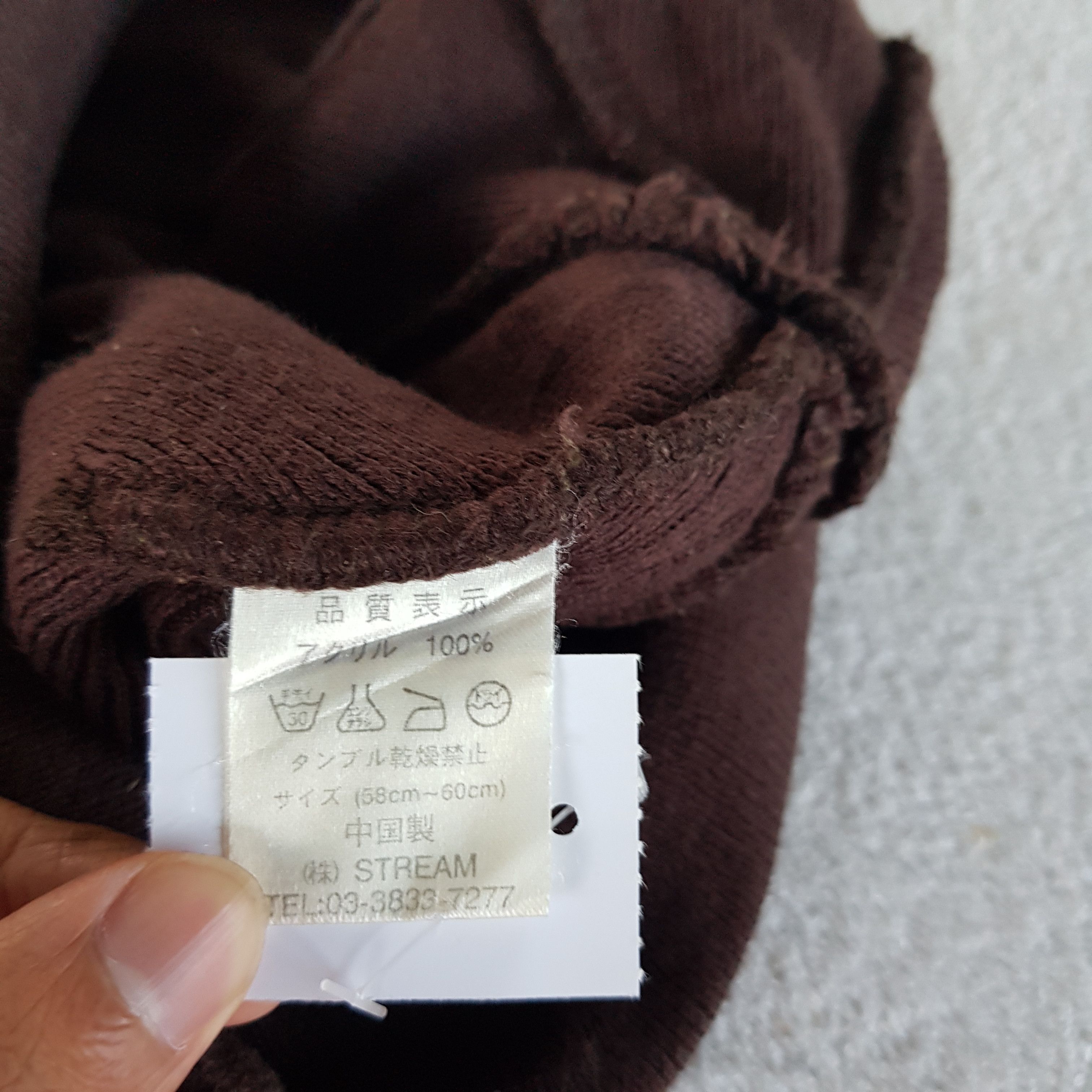 Vintage Military Beanie Snow Caps AF Base Squadron Insignia Hats Size ONE SIZE - 7 Thumbnail