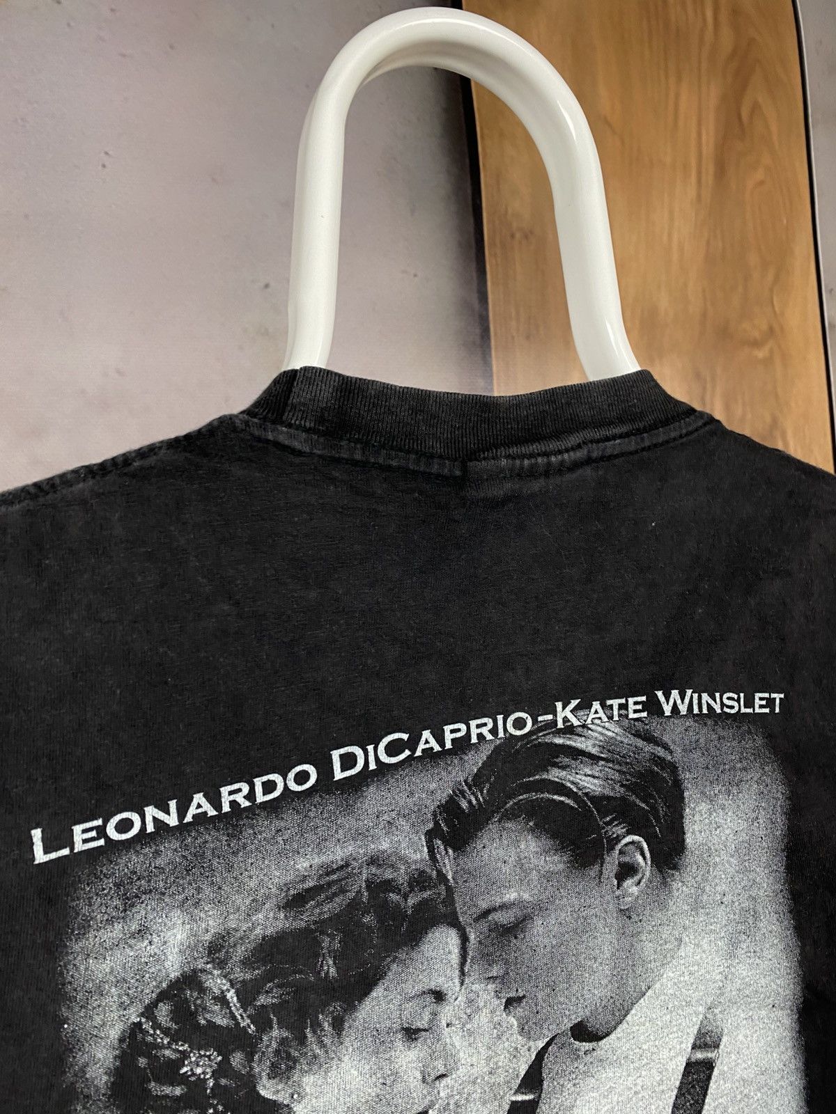 Vintage 🍿Vintage 90s T-Shirt Titanic Y2K Kate Winslet Leonardo Dica🍿 Size US M / EU 48-50 / 2 - 10 Thumbnail