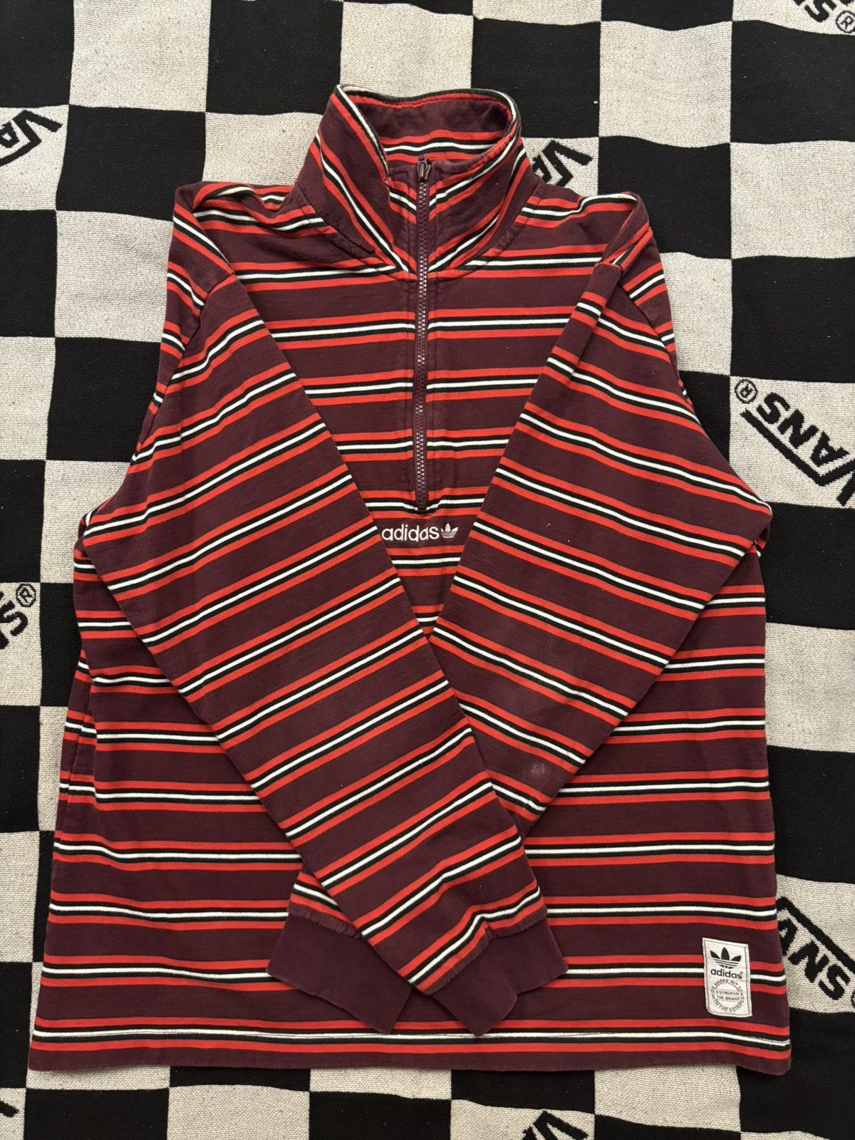 Adidas Adidas turtleneck zip up Size US L / EU 52-54 / 3 - 1 Thumbnail