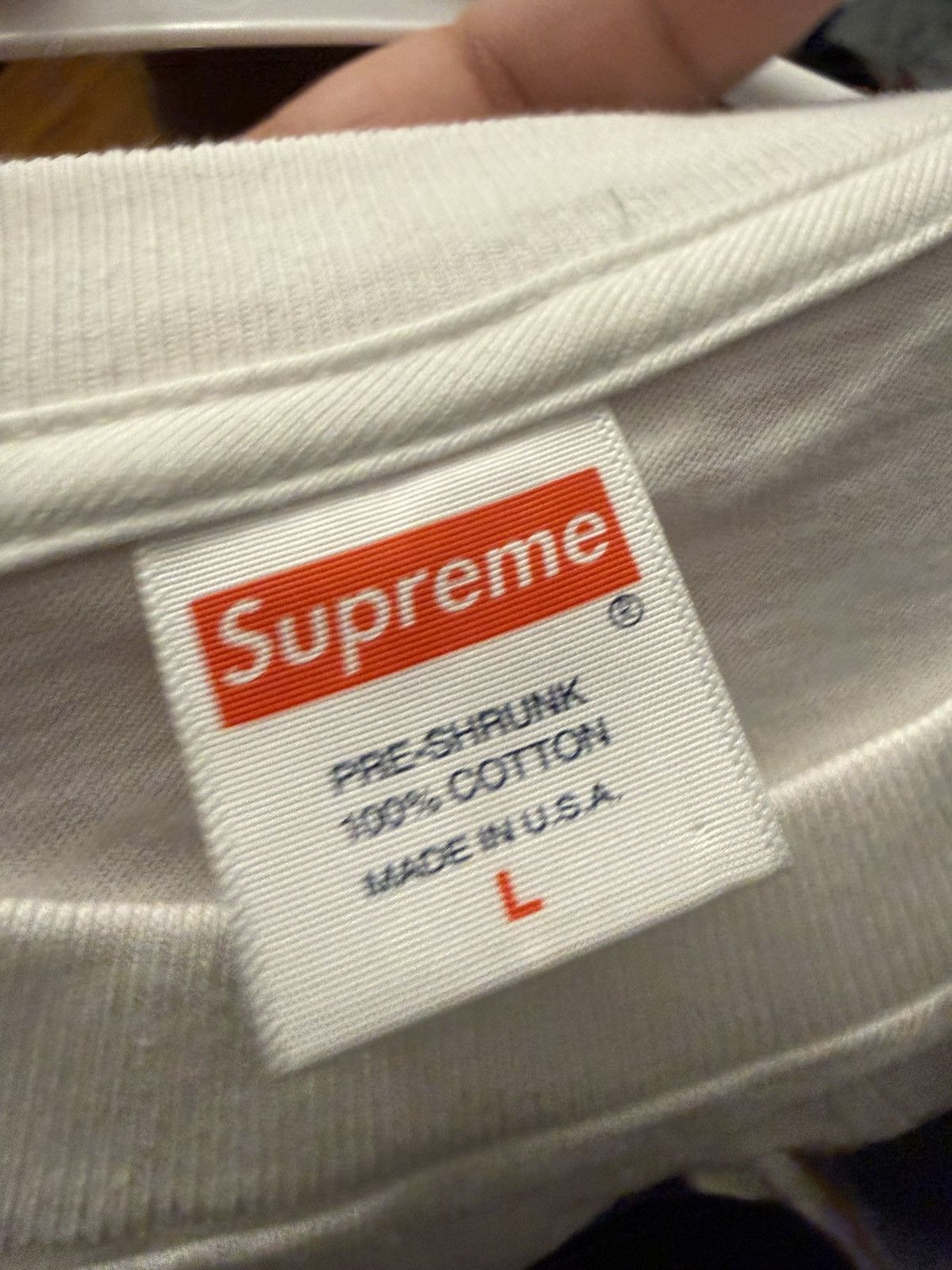 Supreme Supreme Cross Box Logo Size Large Size US L / EU 52-54 / 3 - 7 Thumbnail