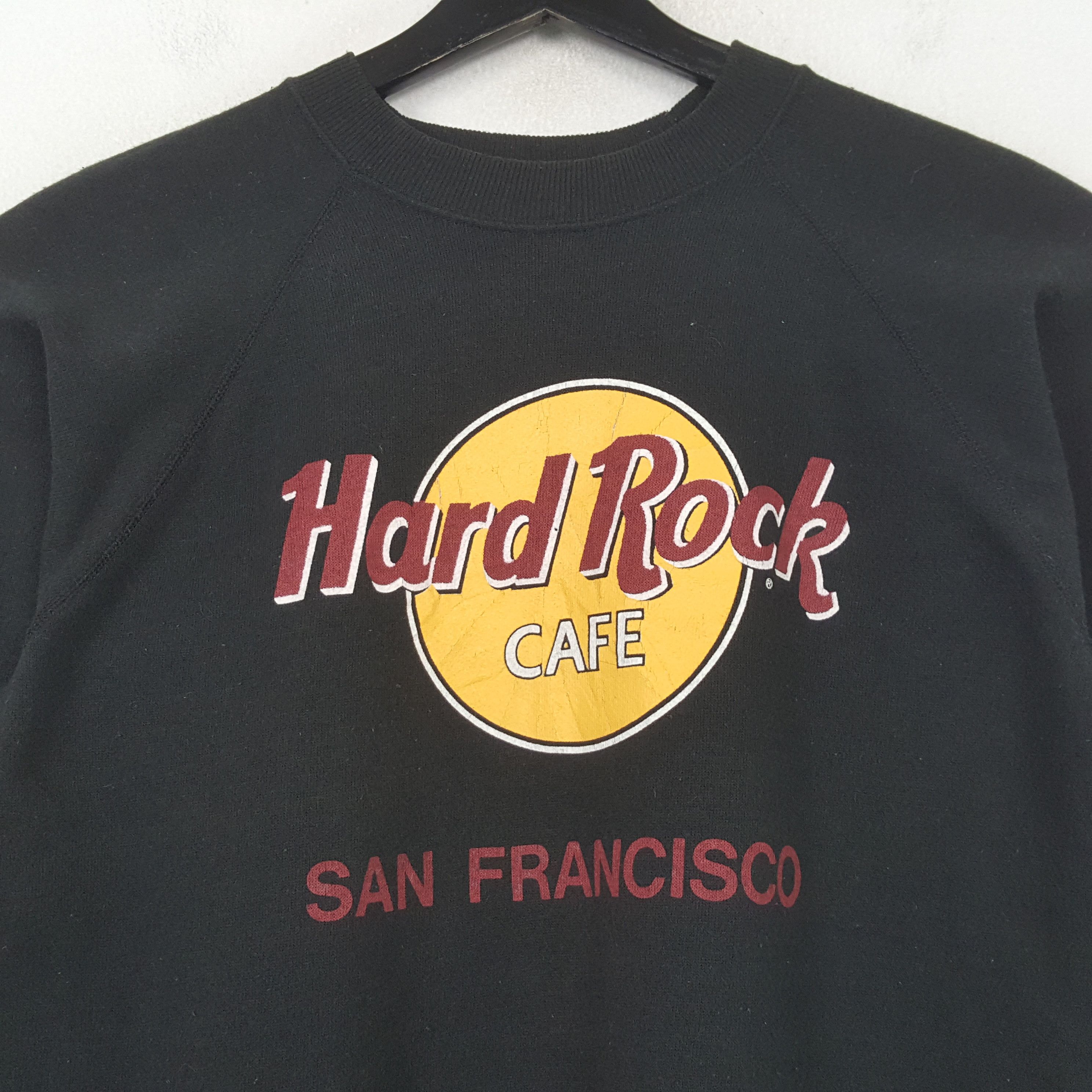 Hanes Hard Rock Cafe San Francisco Vintage Sweatshirt C293N12 Size US S / EU 44-46 / 1 - 2 Thumbnail