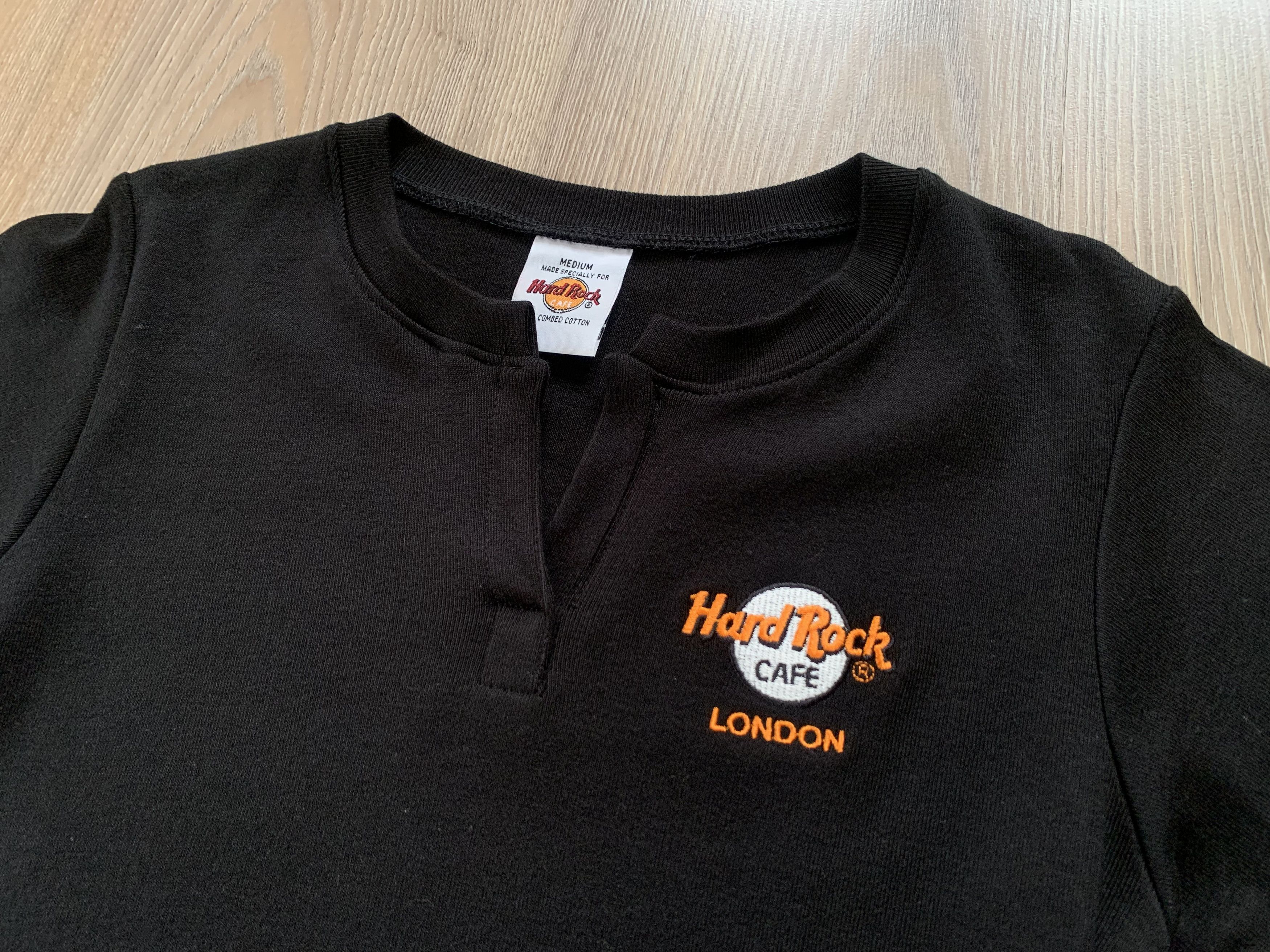 Hard Rock Cafe Womens Vintage Hard Rock Cafe London Cotton T-Shrit Size M / US 6-8 / IT 42-44 - 4 Thumbnail