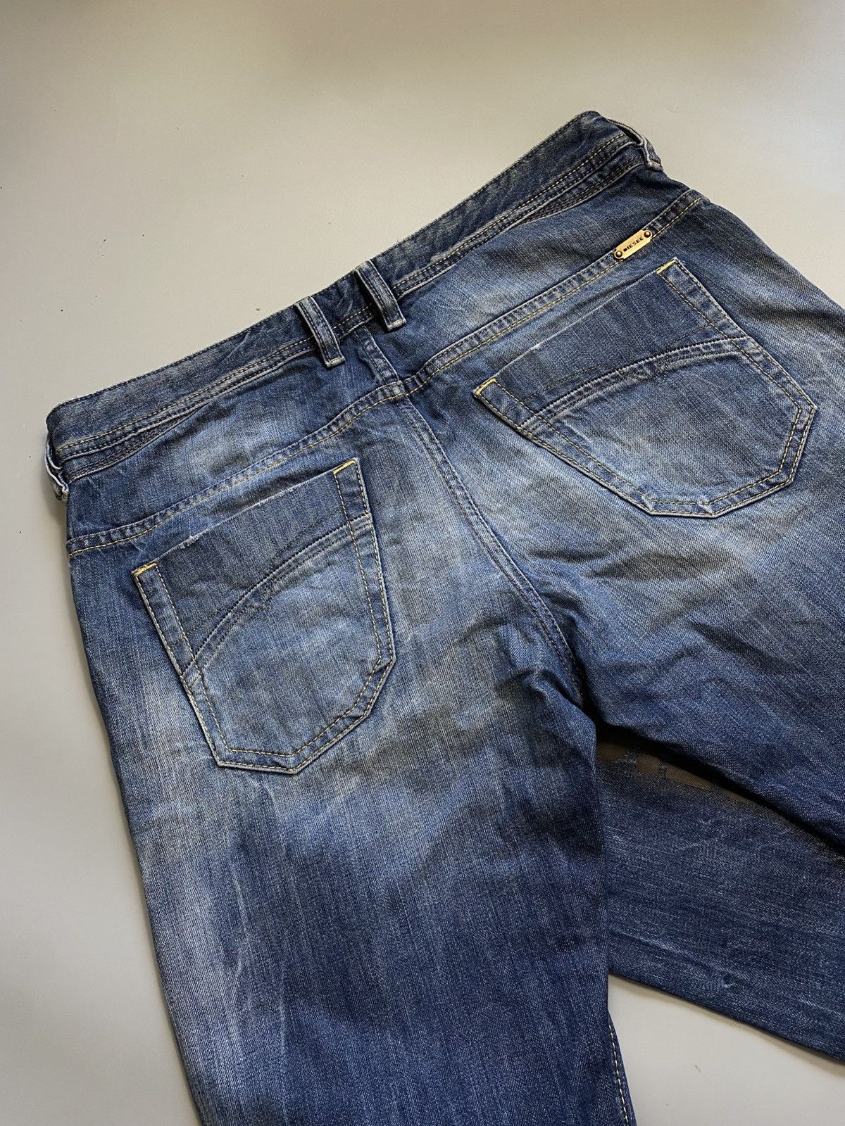 Diesel Diesel vintage denim pants rare print Size US 34 / EU 50 - 4 Thumbnail