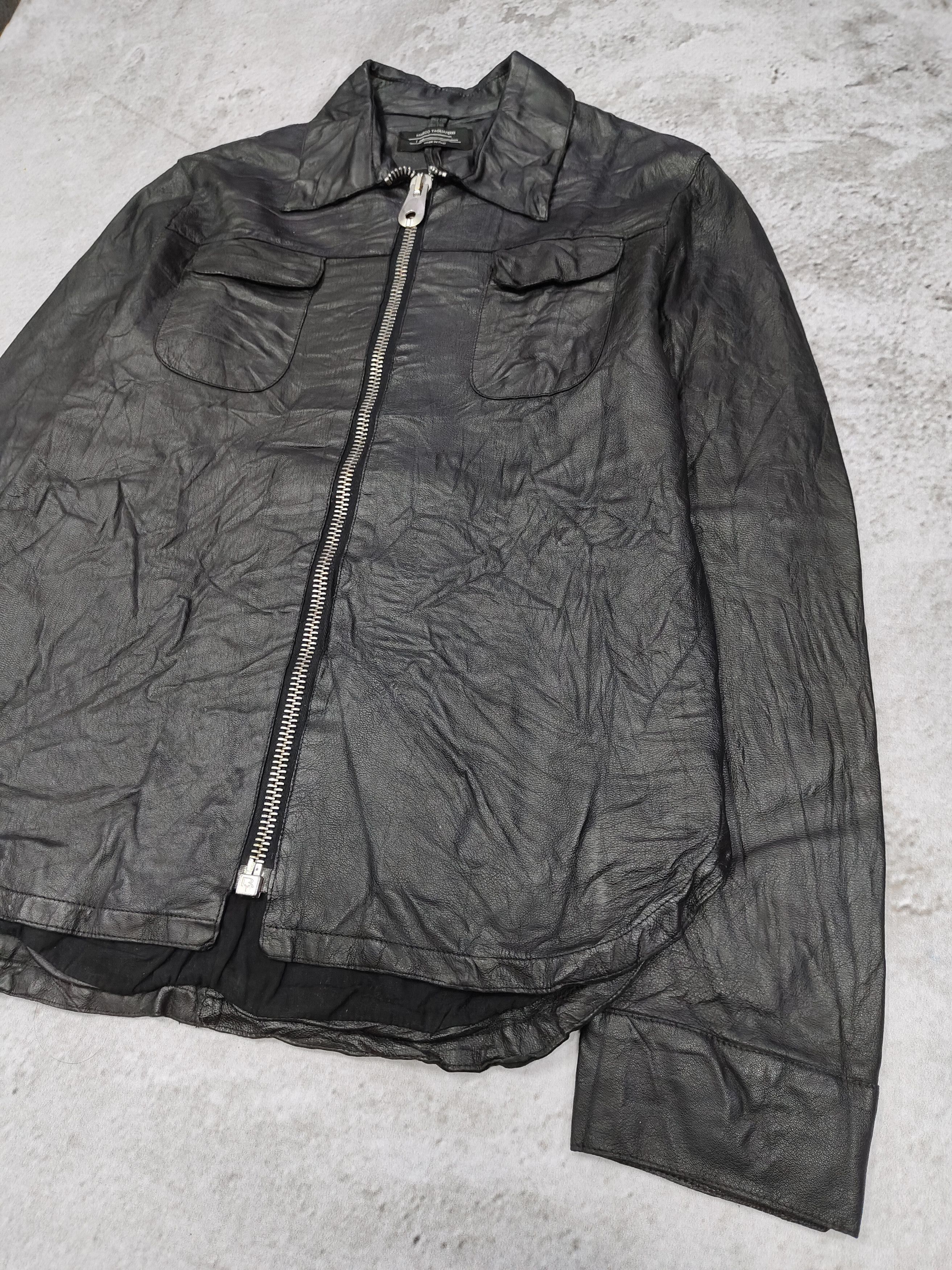 Seditionaries 00s Marco Tagliaferri 🇮🇹 Soft Wrinkled Goatskin Leather Size US M / EU 48-50 / 2 - 2 Thumbnail