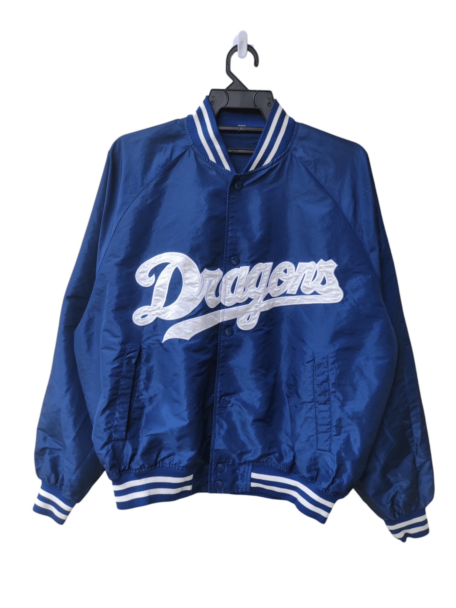 Veste vintage Gary Yamamoto appâts de pêche satin sweat à