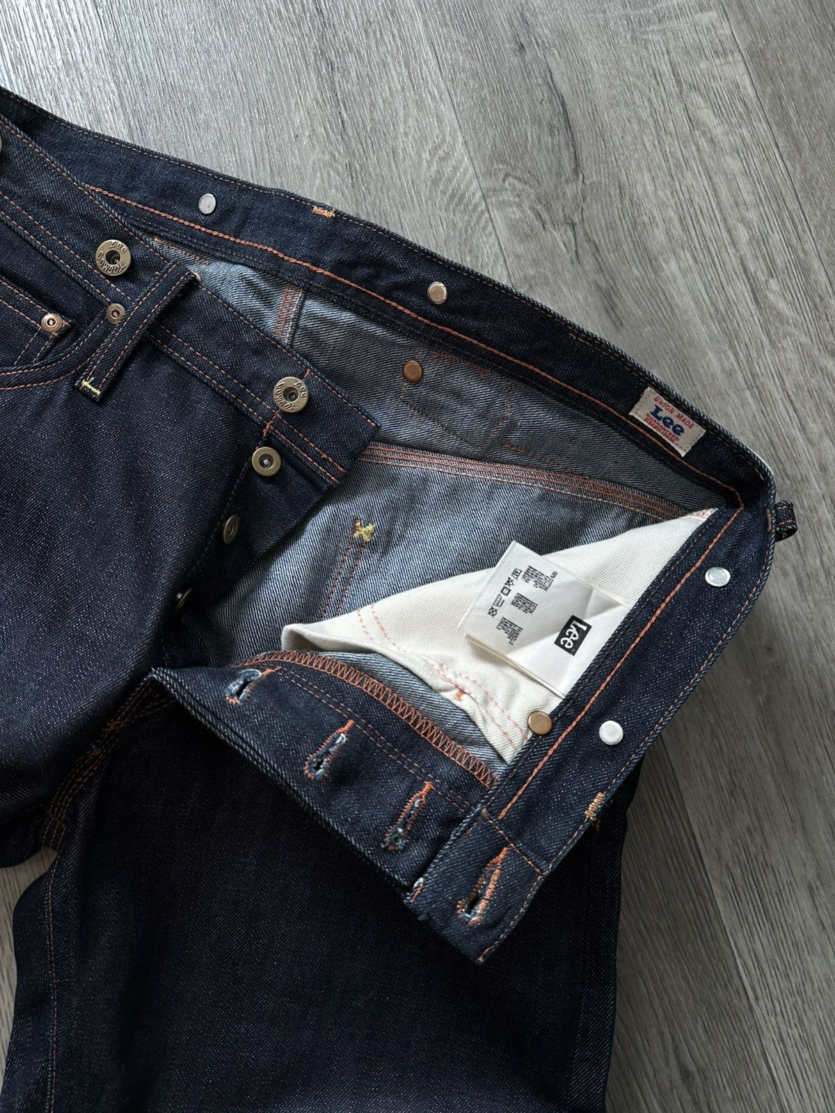 Lee × Vintage 🫧LEE COWBOY Denim Pants Workwear Size US 32 / EU 48 - 11 Thumbnail