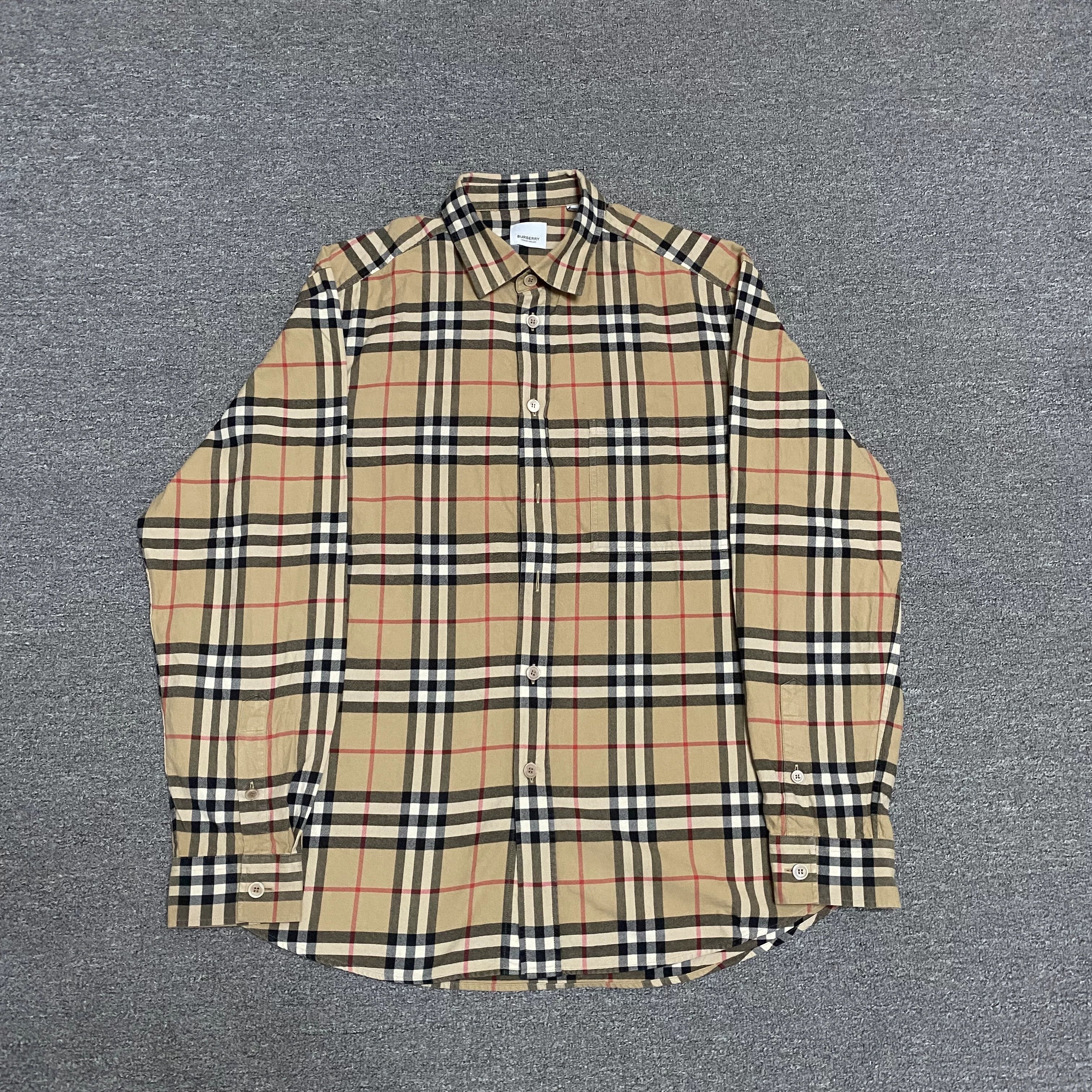 Burberry Burberry Check Shirt Size US XL / EU 56 / 4 - 1 Thumbnail