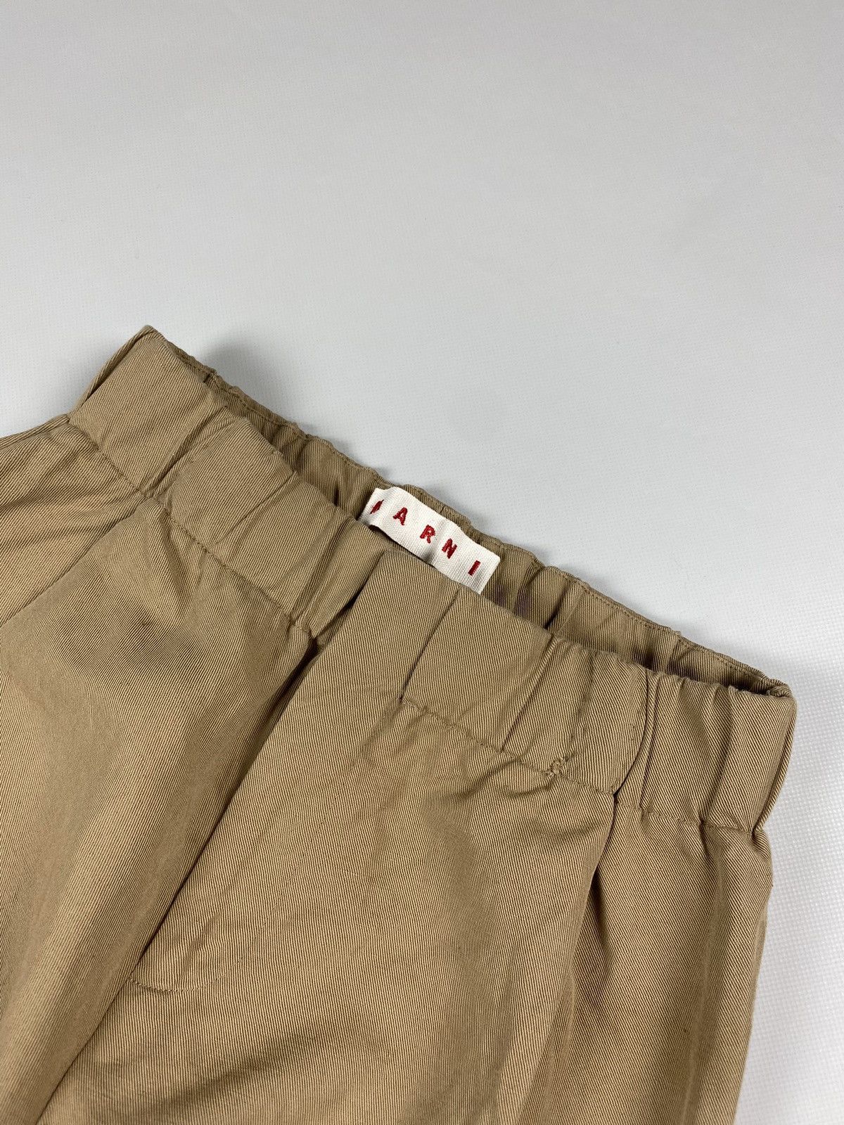 Marni Marni Comessa ladies cotton / linen cropped pants trousers Size 27" / US 4 / IT 40 - 10 Thumbnail