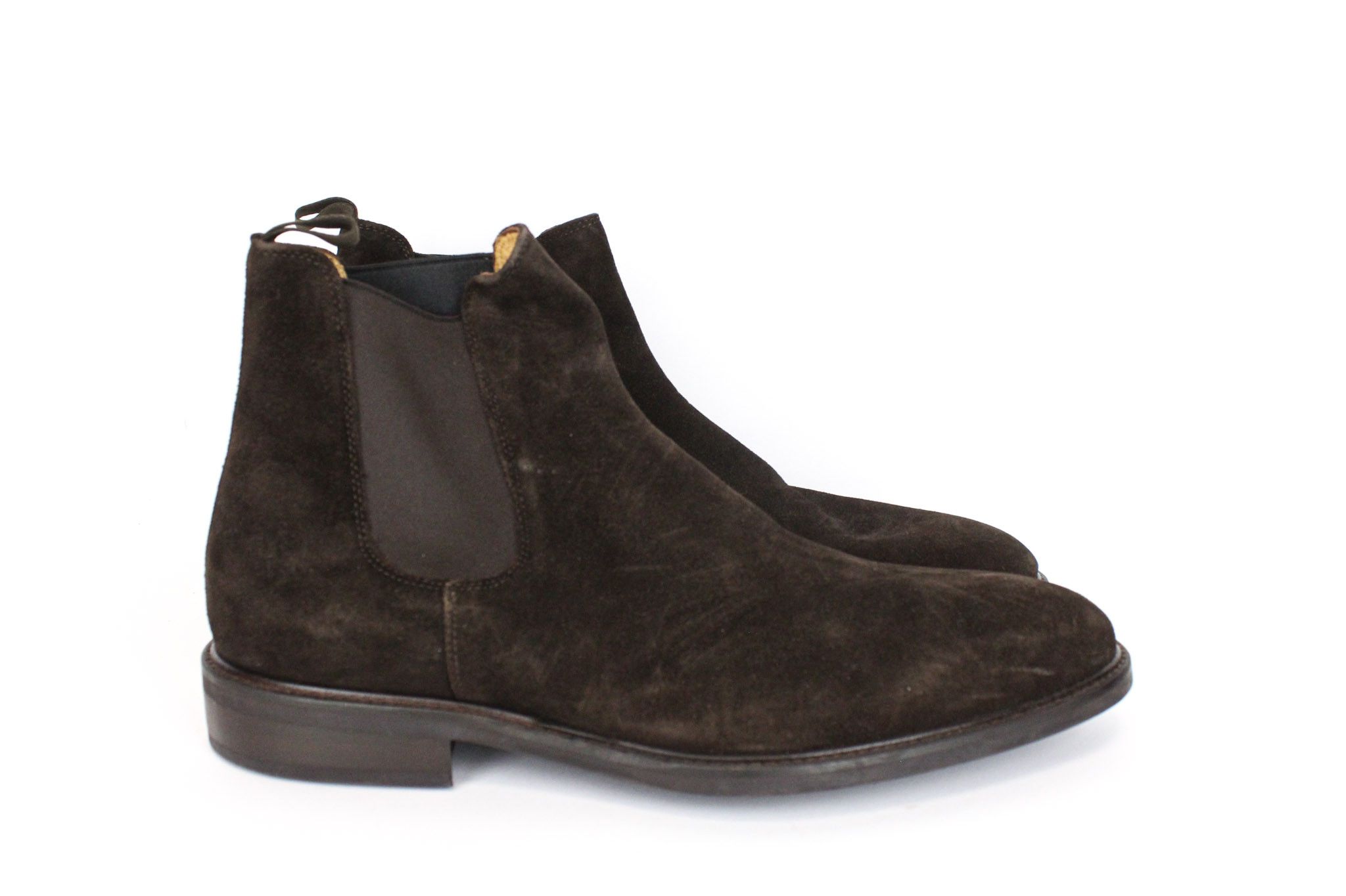 Suitsupply EU44 Brown Suede Shoes 66956 Size US 11 / EU 44 - 2 Thumbnail