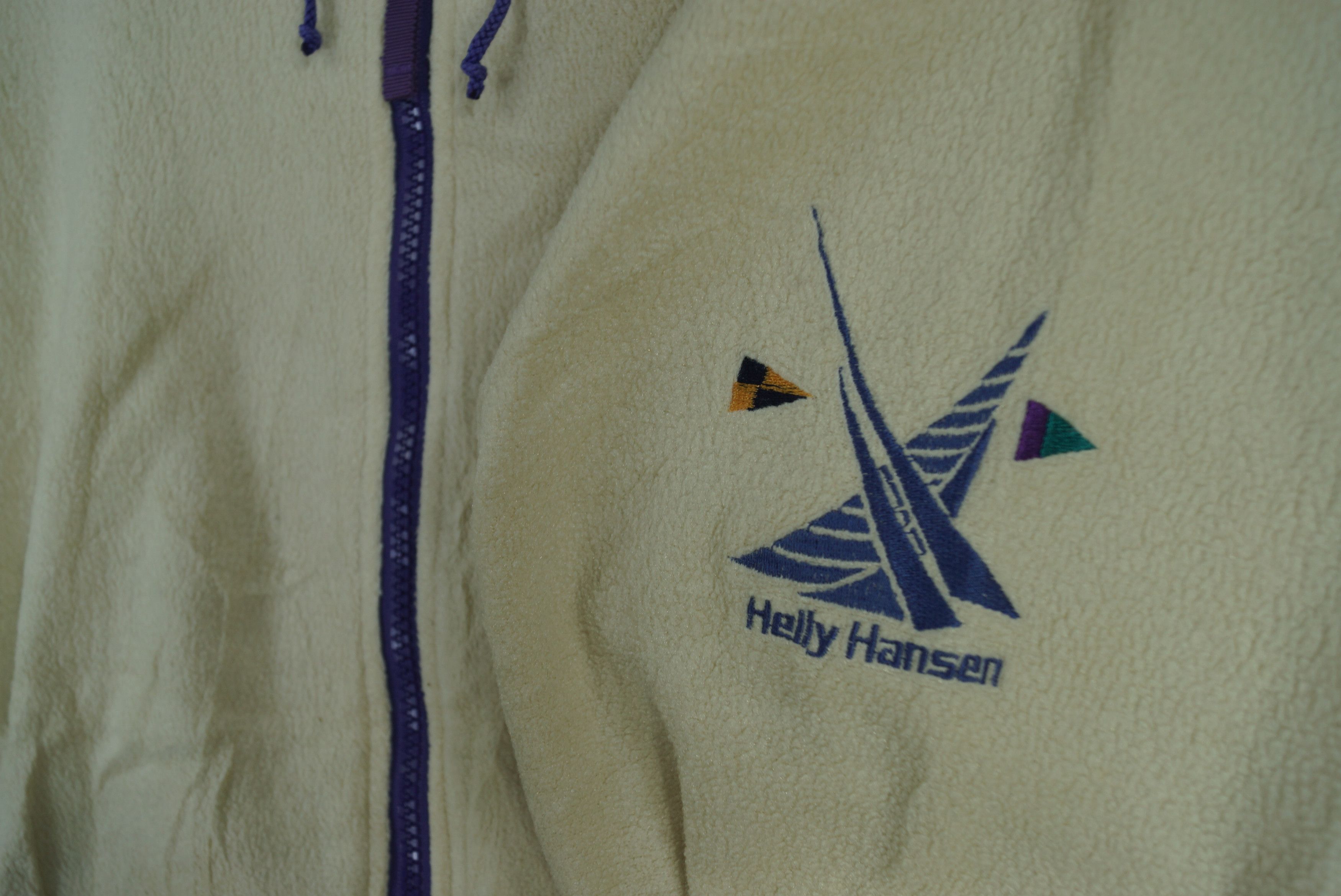 Helly Hansen × Vintage Helley Hansen Fleece Hoodie Zipper Size US XL / EU 56 / 4 - 3 Thumbnail