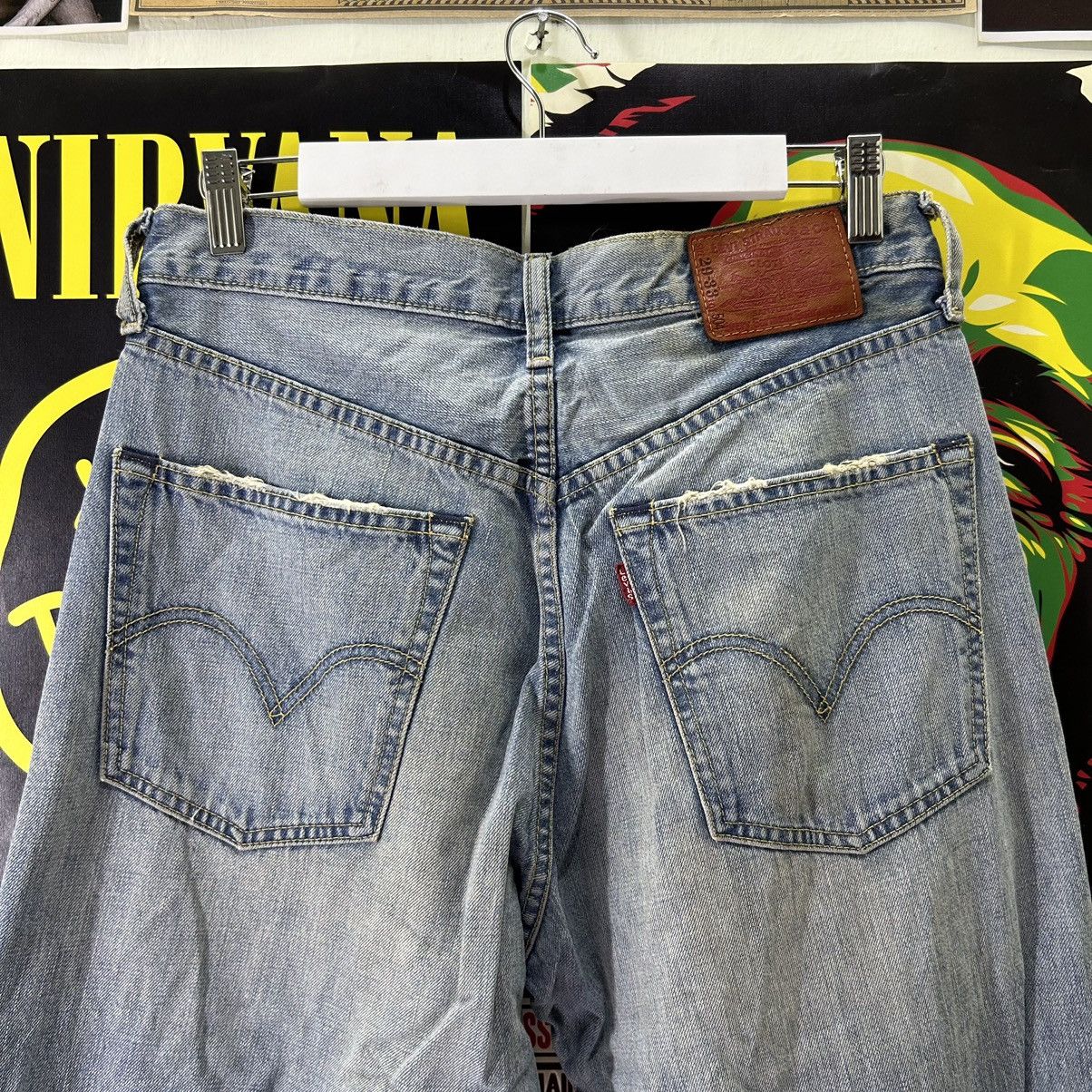 Levi's Vintage Levi’s 504 Y2k Distressed Denim Size US 30 / EU 46 - 11 Thumbnail