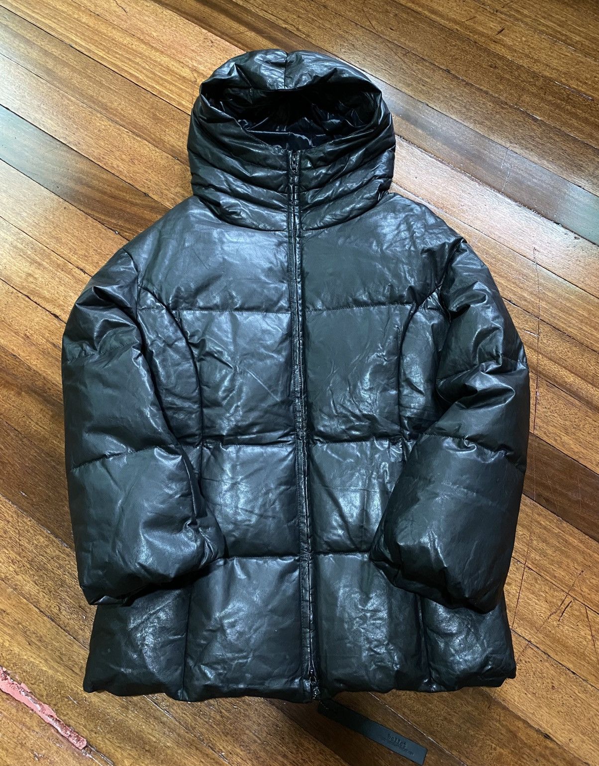Isamu Katayama Backlash FW 2013-Isamu Katayama- Ballet- Kangaroo Leather Down Jacket Size US M / EU 48-50 / 2 - 1 Thumbnail