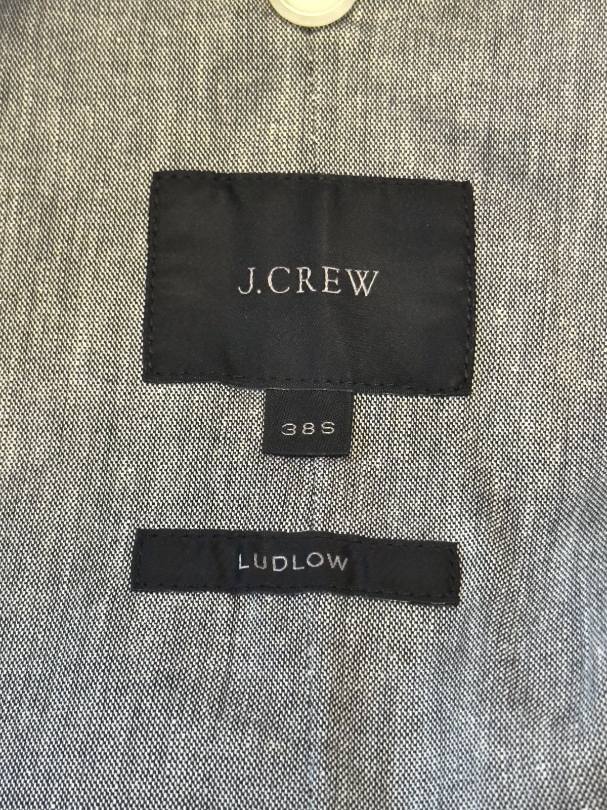 J.Crew J.Crew Ludlow Blazer Light Grey 38S Size 38S - 4 Thumbnail