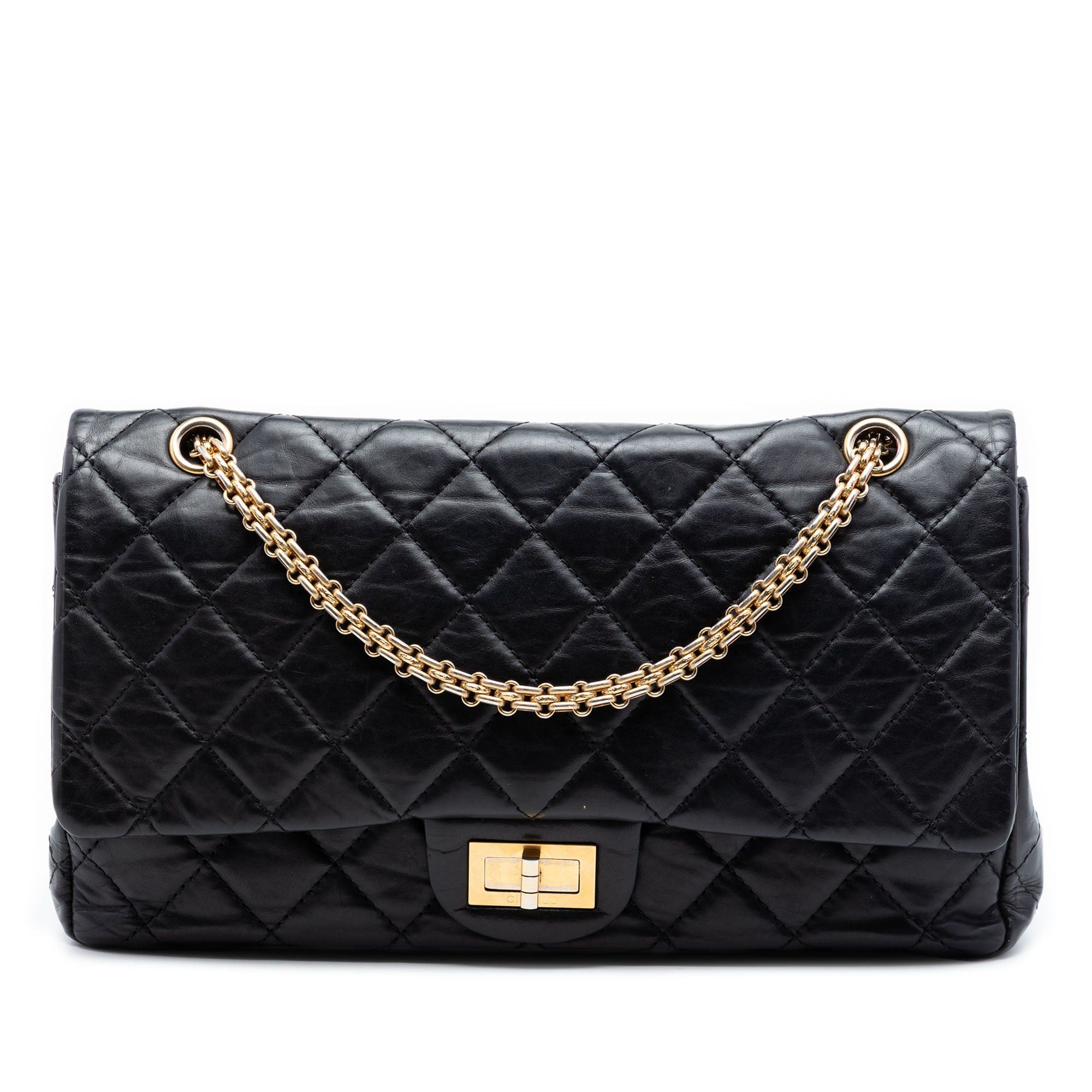 Chanel Quilted Aged Calfskin Reissue 2.55 Double Flap 227 Size ONE SIZE - 1 Thumbnail