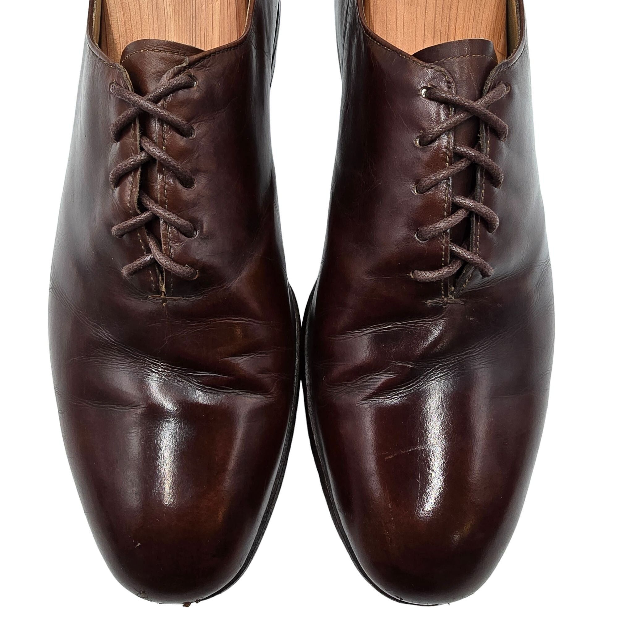 Florsheim Vintage Florsheim Spain Wholecut Mens 7.5 Dark Brown Leather Size US 7.5 / EU 40-41 - 2 Thumbnail