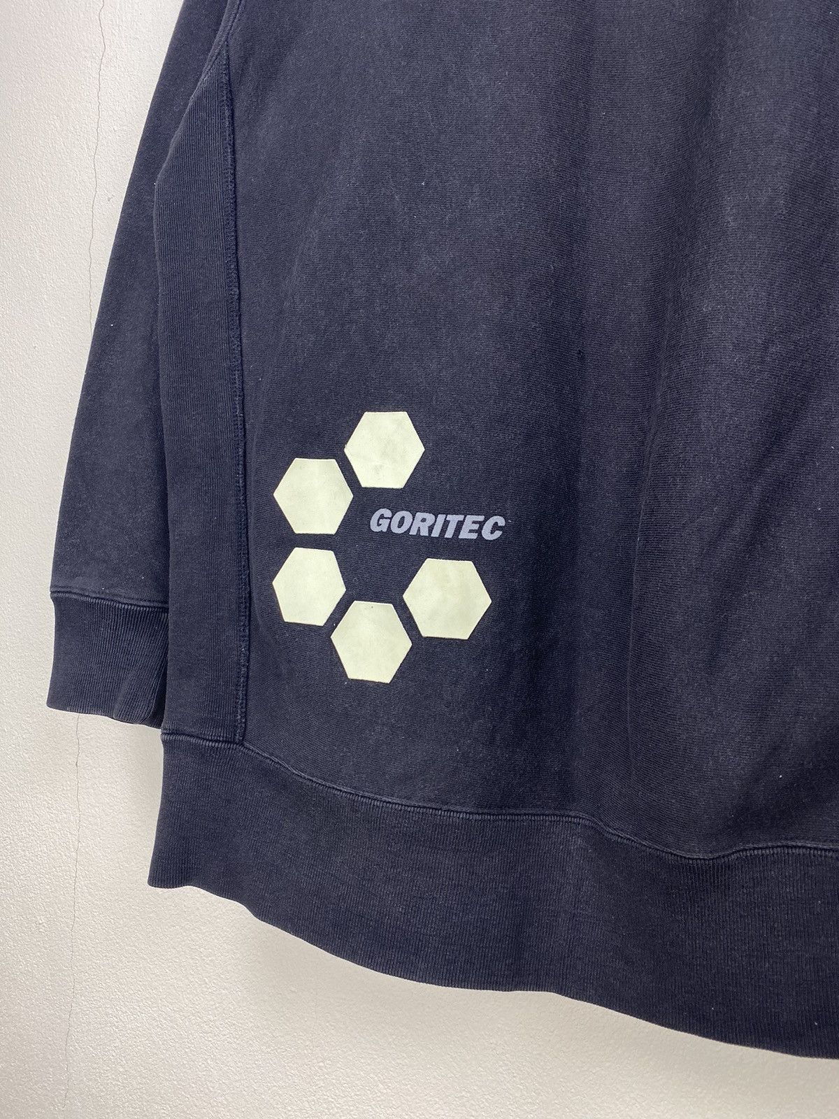 Vintage Vintage RARE 90’s GORILLA “Goritec” Reverse Weave Hoodie Size US M / EU 48-50 / 2 - 10 Thumbnail