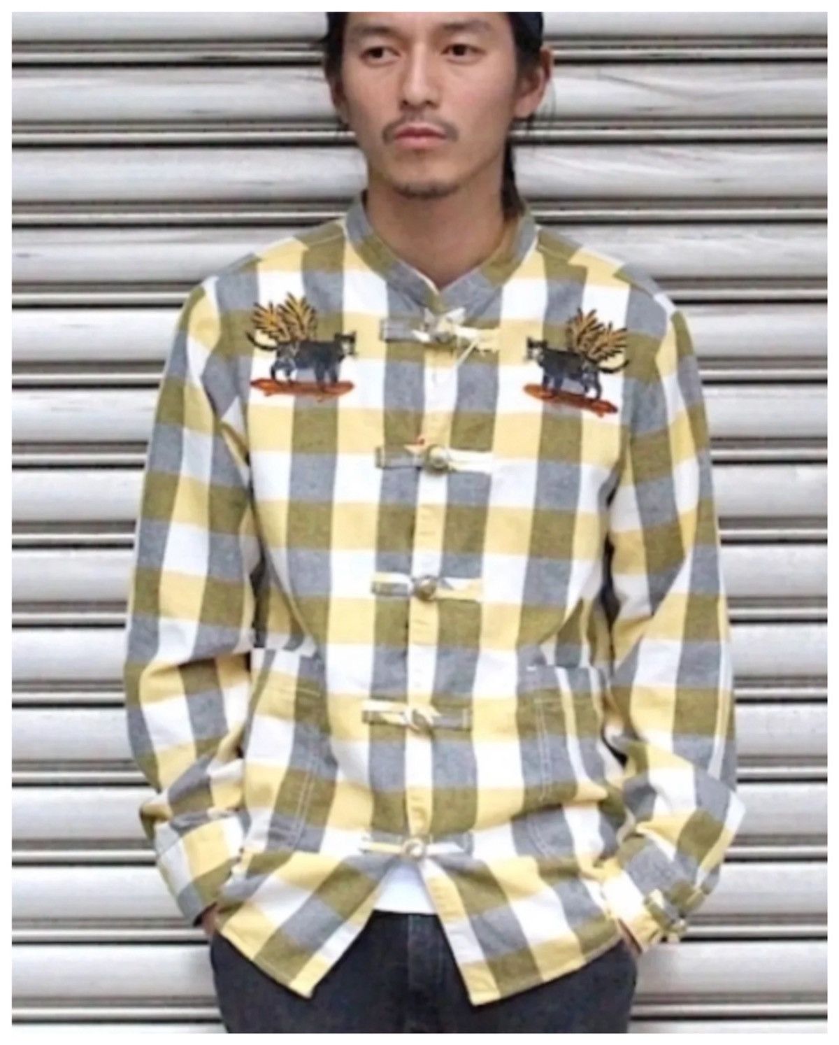 Alexander Lee Chang SS2019 ALEXANDER LEE CHANG FLYING CAT CHINA JACKET Size US L / EU 52-54 / 3 - 2 Thumbnail