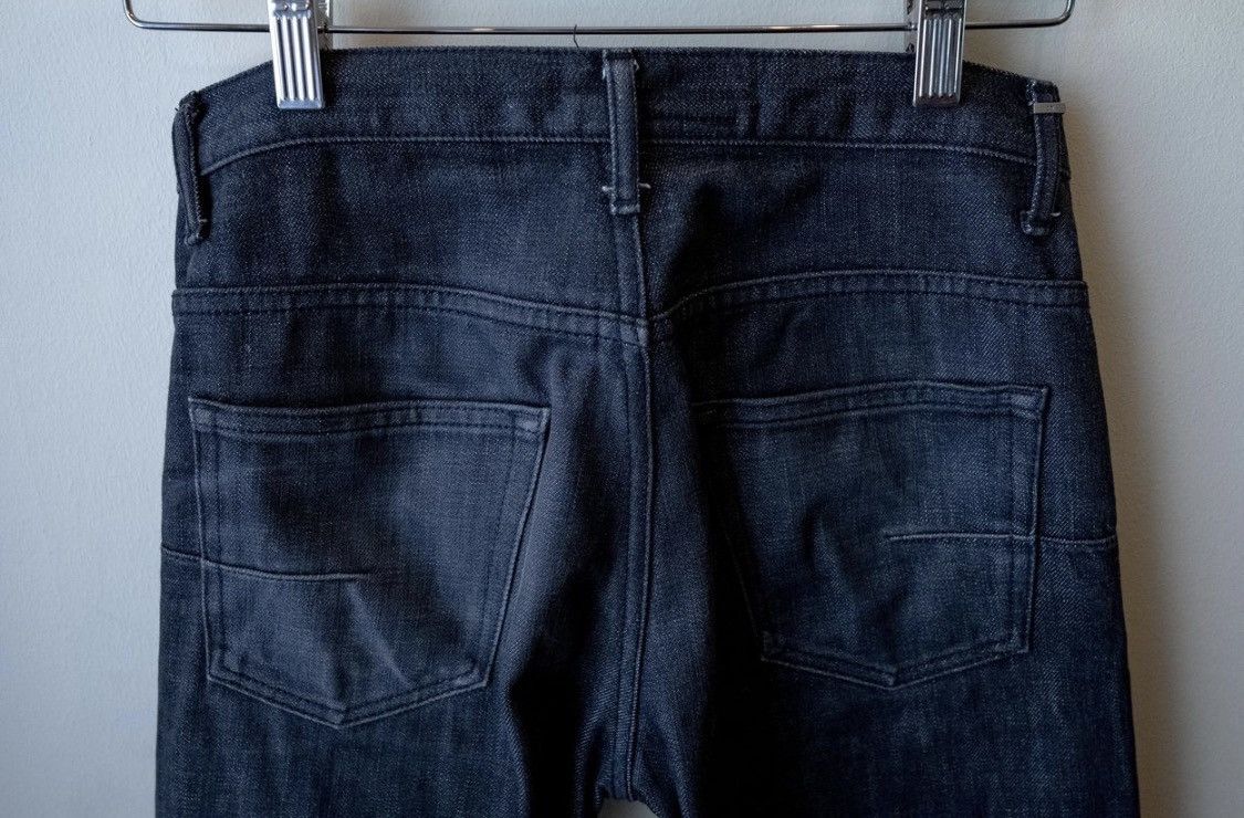 Dior AW05 21cm Hedi Black Denim Size US 27 - 4 Thumbnail
