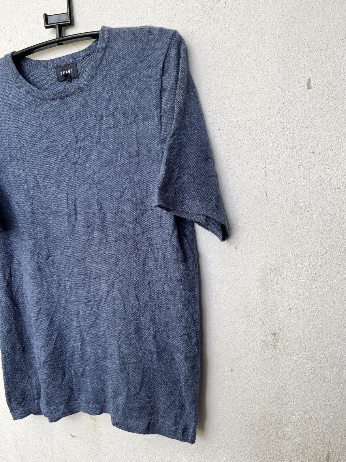 45rpm 🔥BEAMS XL BLUE BLANK MINIMALIST T SHIRTS Size US XL / EU 56 / 4 - 3 Thumbnail