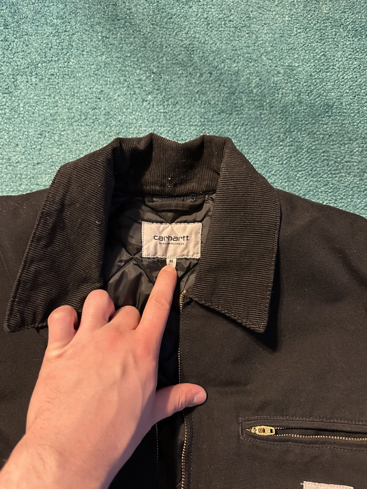 Carhartt Carhartt Work in Progress Detroit Padded Jacket Size US M / EU 48-50 / 2 - 2 Thumbnail