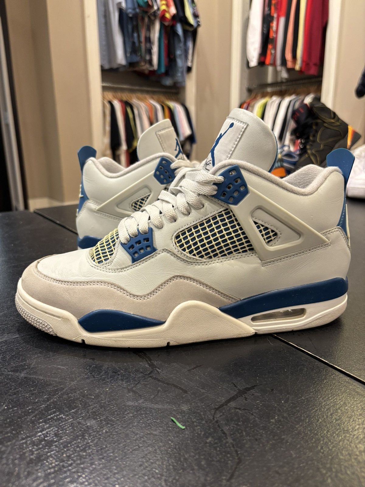 Jordan retro military blue