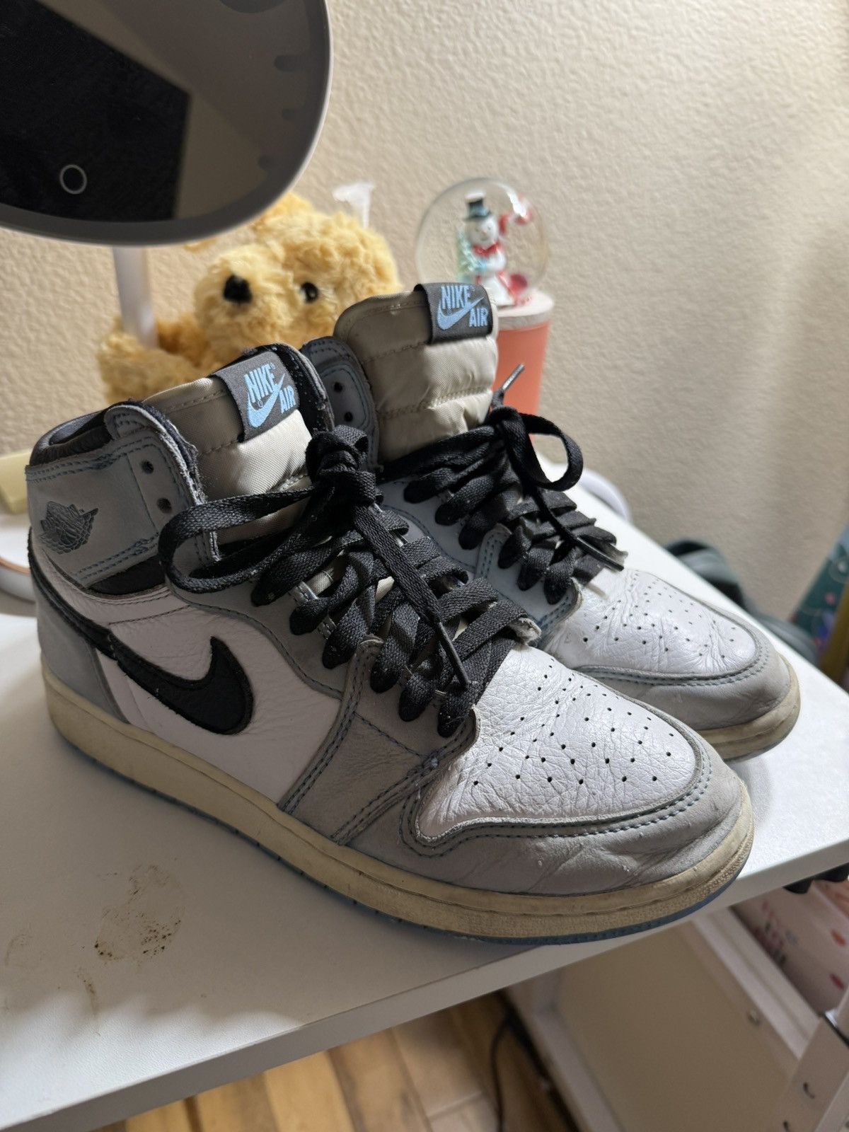 Nike Jordan 1 university blues retro size 6.5 US Size US 6.5 / EU 39-40 - 2 Thumbnail