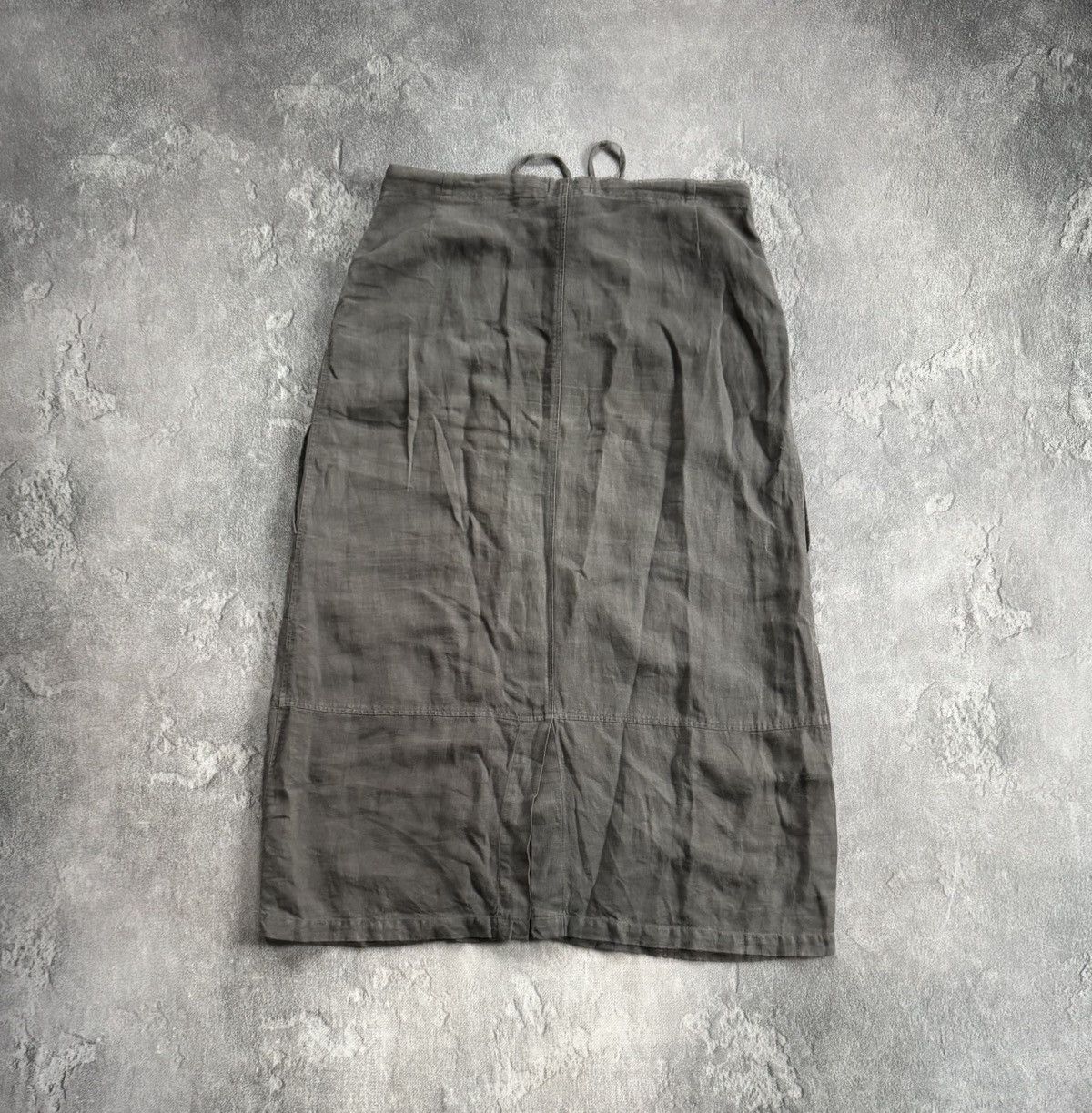 OSKA Oska III size linen avantgarde long relaxed skirt Size 28" / US 6 / IT 42 - 10 Thumbnail